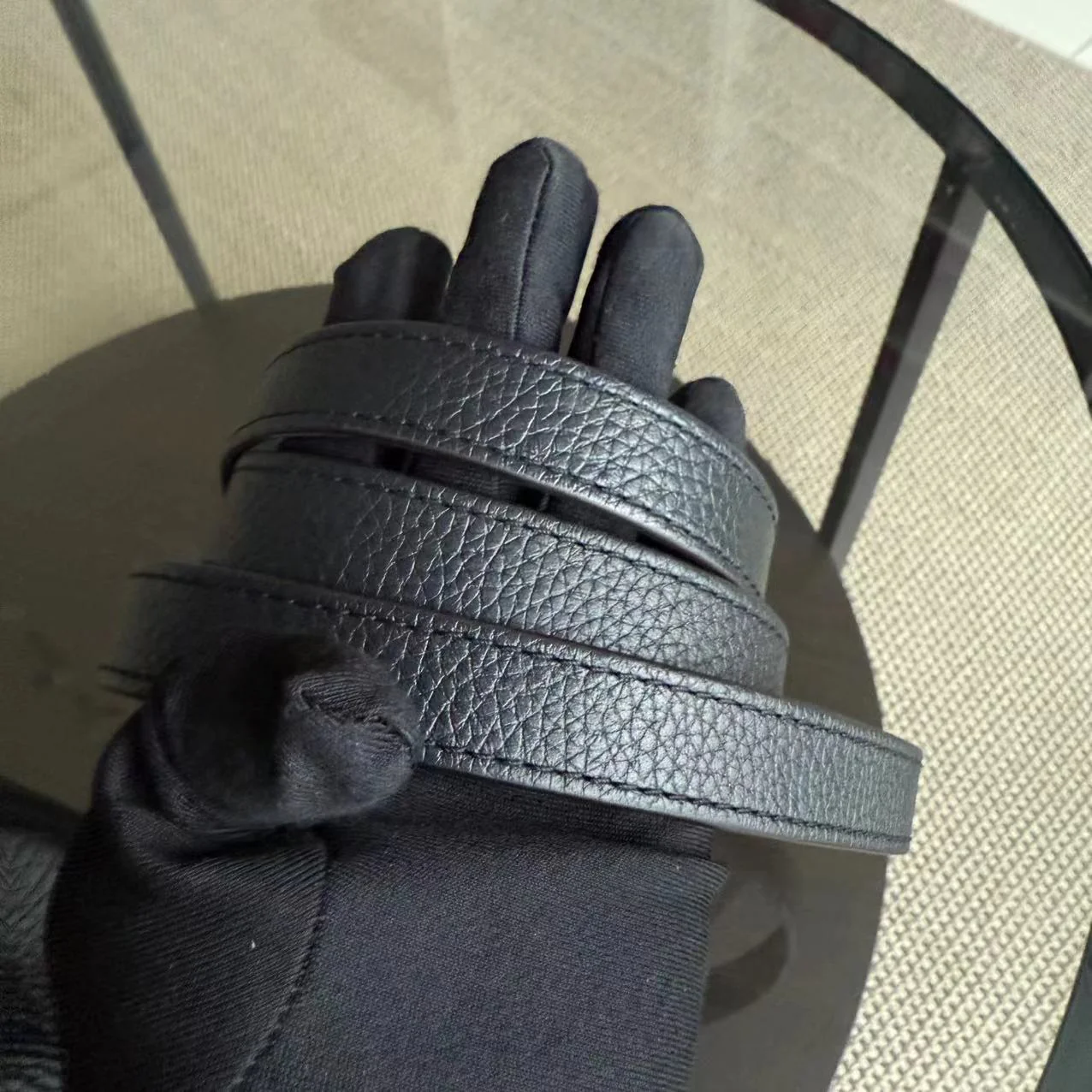 Louis Vuitton Capucines BB - Taurillon Grained Calfskin Noir Gold Hardware