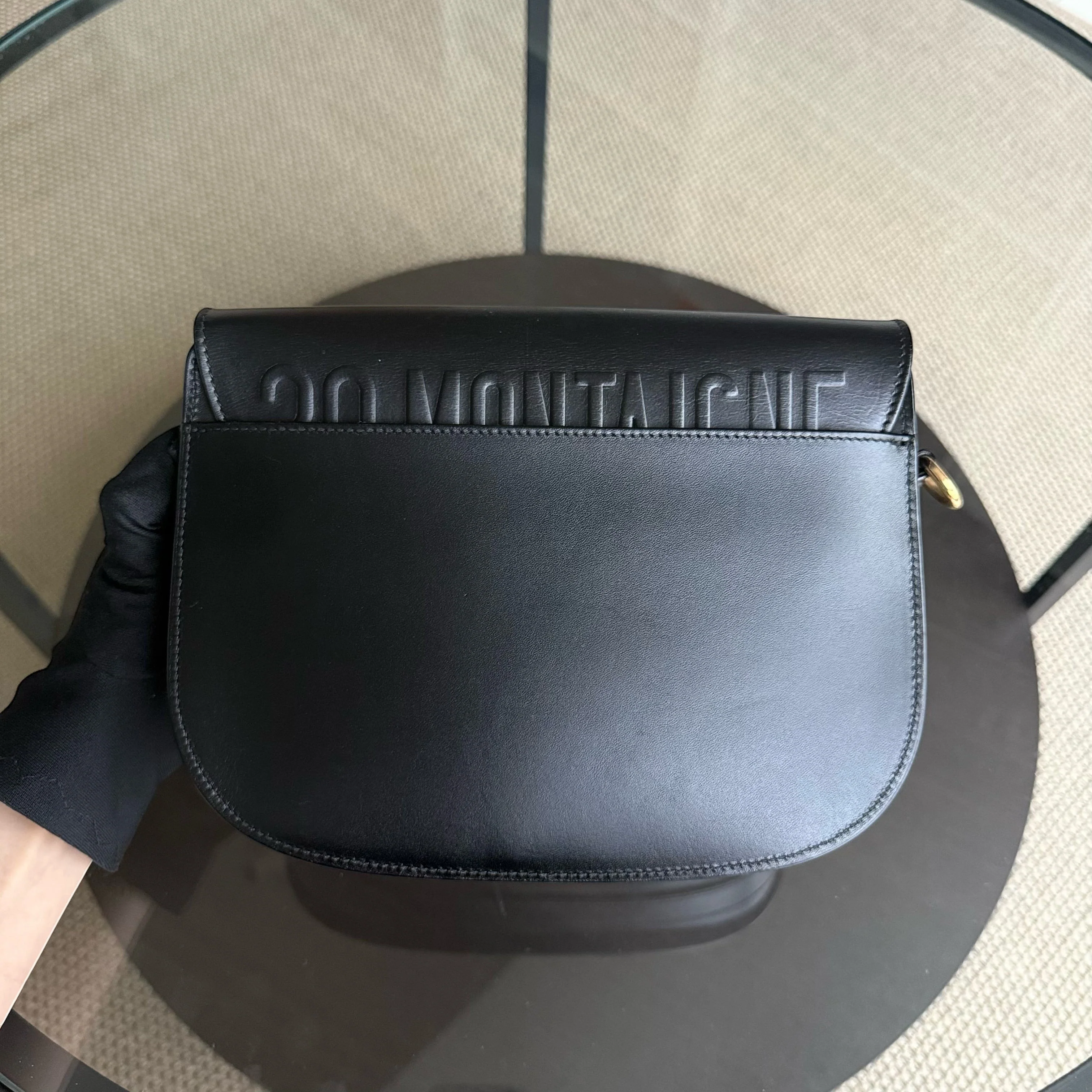 Dior Bobby Medium - Smooth Calfskin Black Gold Hardware