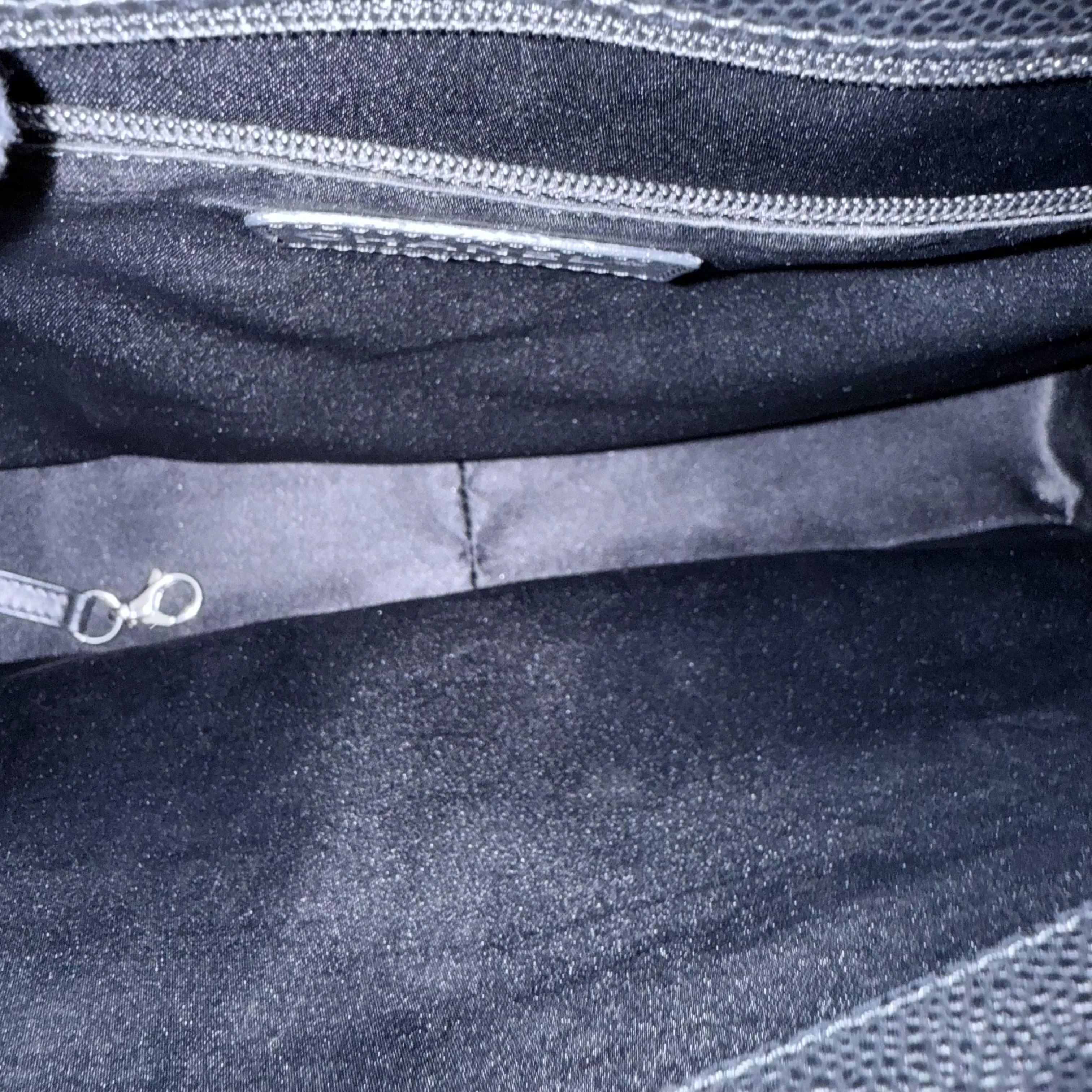 Chanel GST Grand Shopping Tote - Caviar Quilted Grained Calfskin Black Silver Hardware Series 19