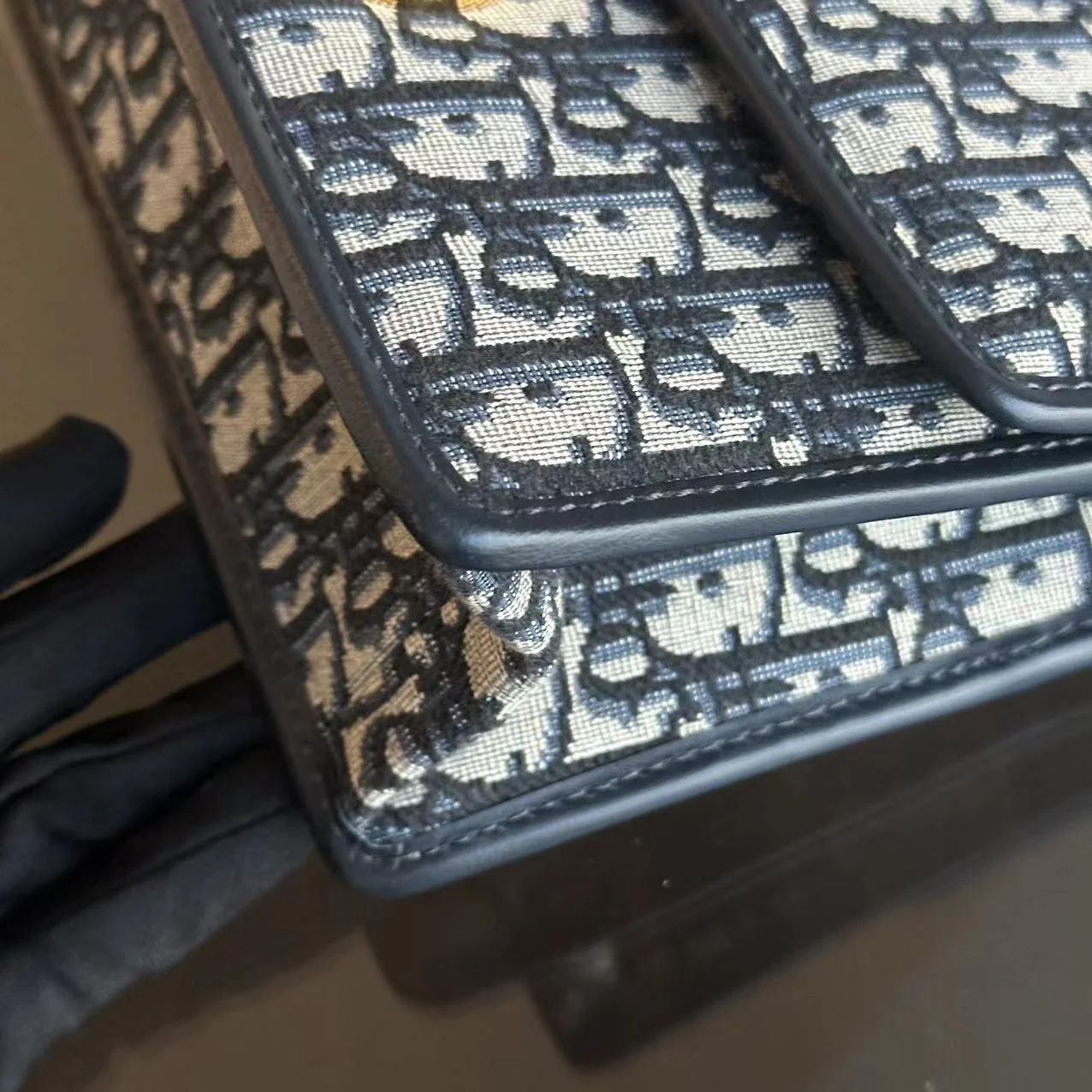 Dior 30 Montaigne - Oblique Canvas Bag with Golden Hardware