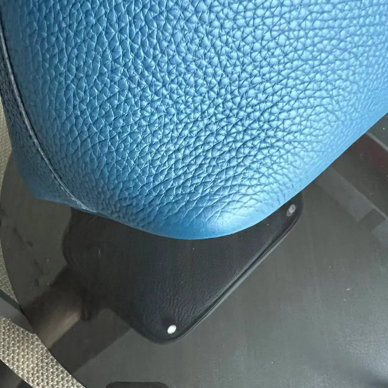 Hermes Picotin 18 - Square O Stamp Blue Silver Hardware