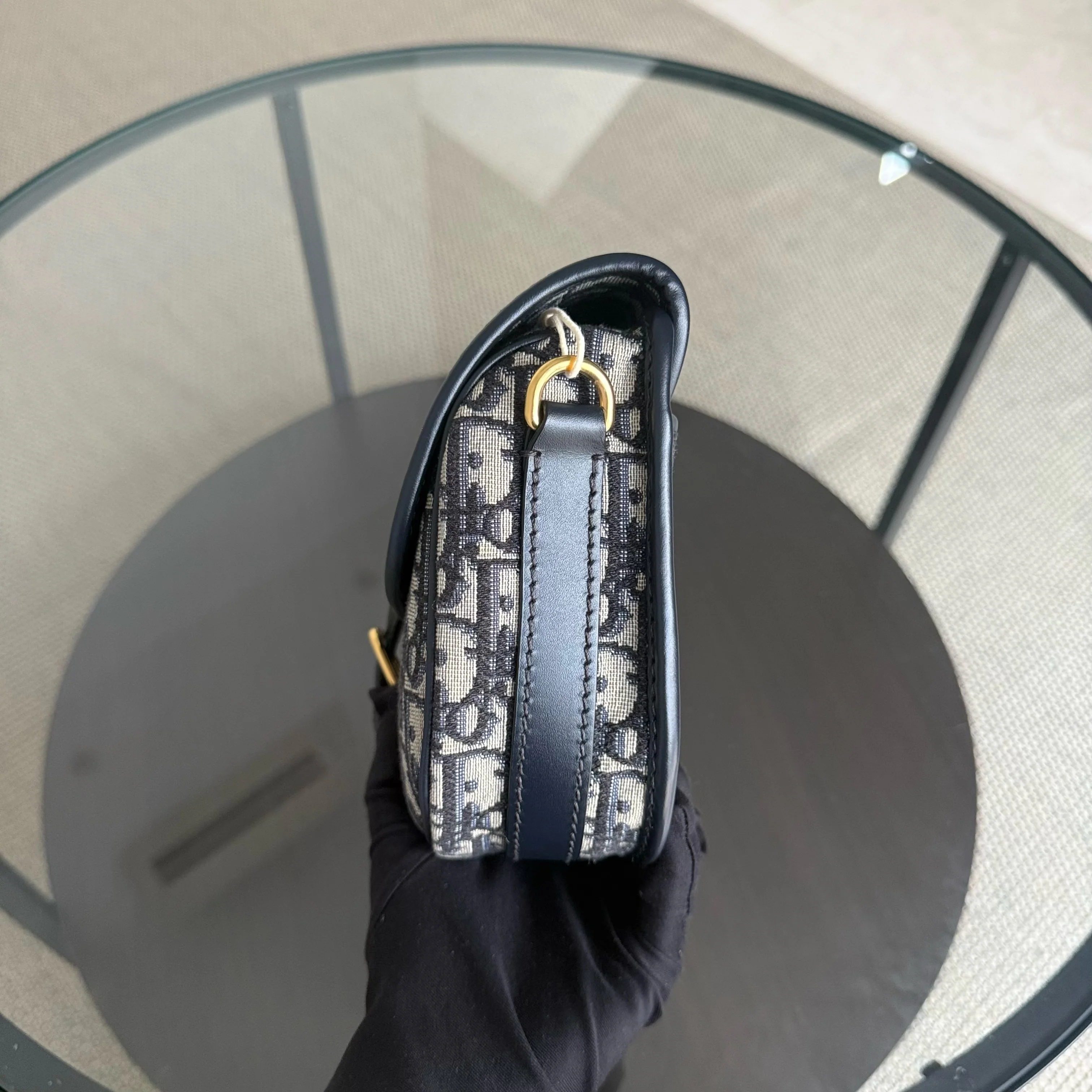 Dior Bobby Medium - 22cm Monogram Gold Hardware