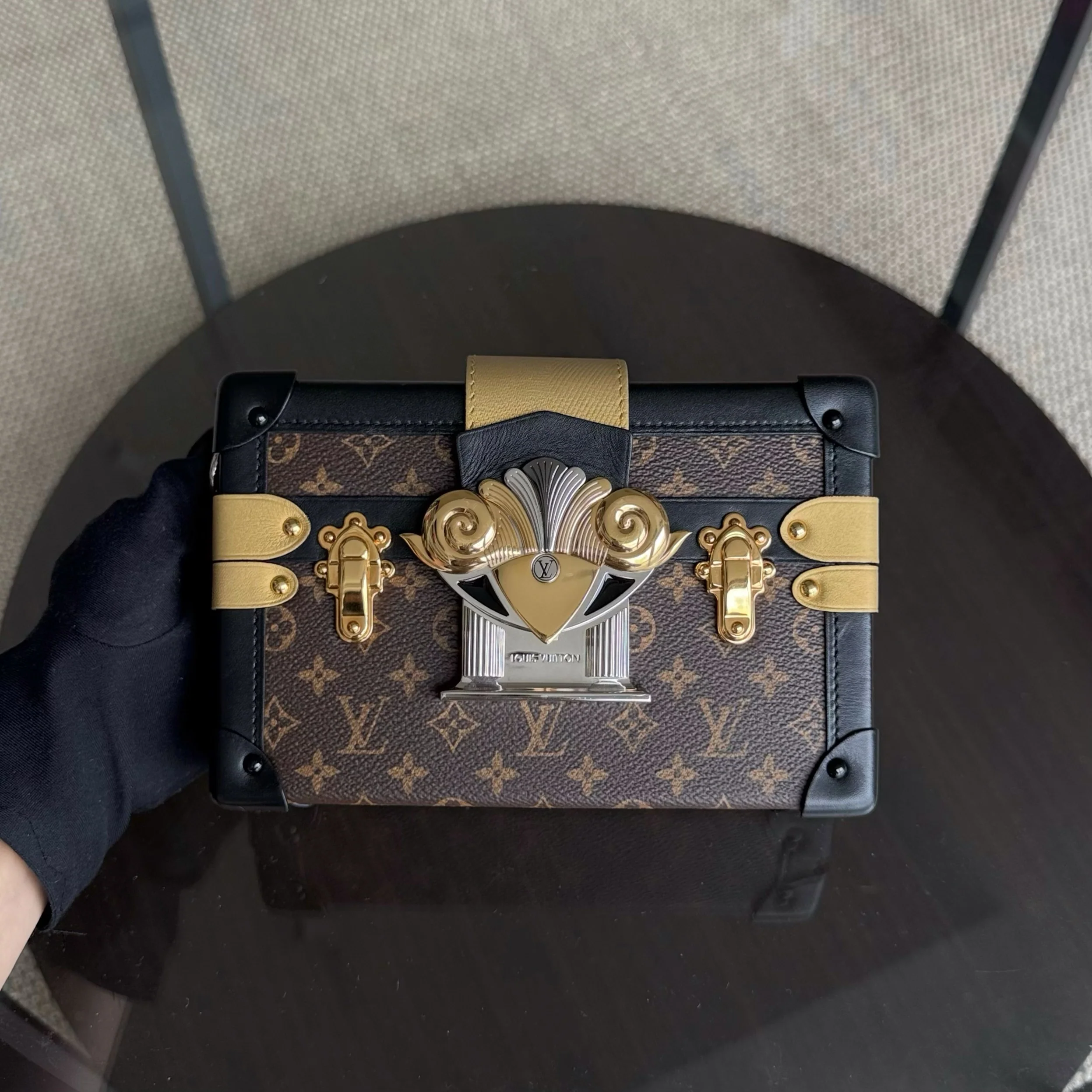 Louis Vuitton Petite Malle - Canvas Monogram Box Limited Edition Crossbody