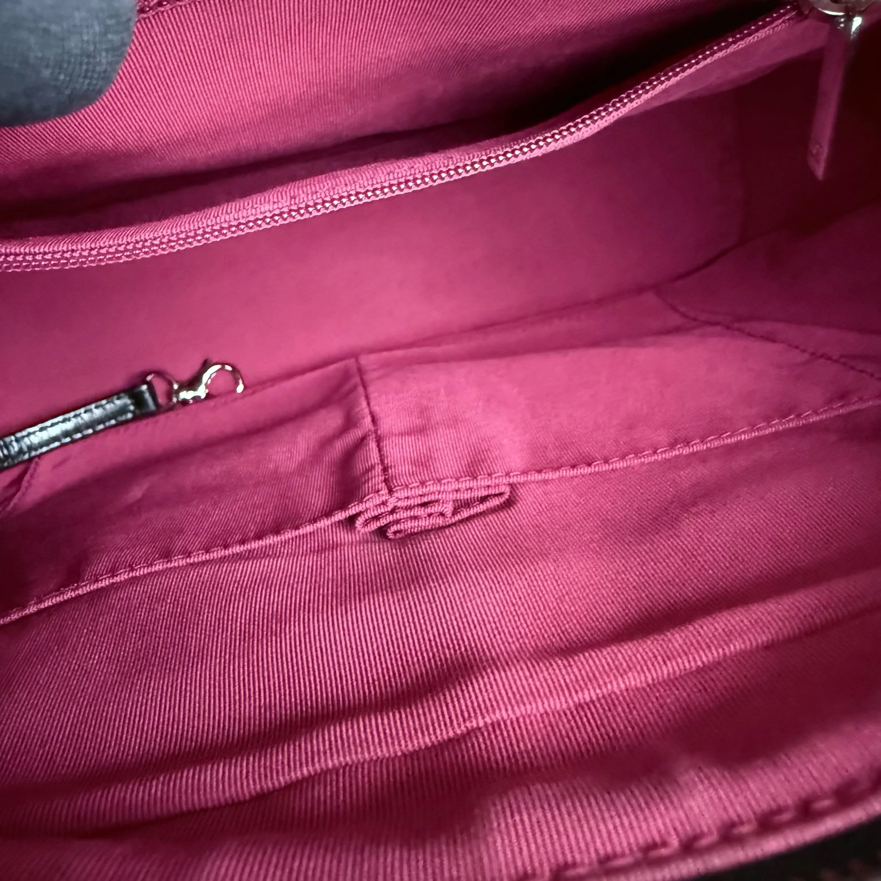 Chanel Gabrielle Medium - Quilted Aged Calfskin Black Two-tone Gold Hardware Series 23