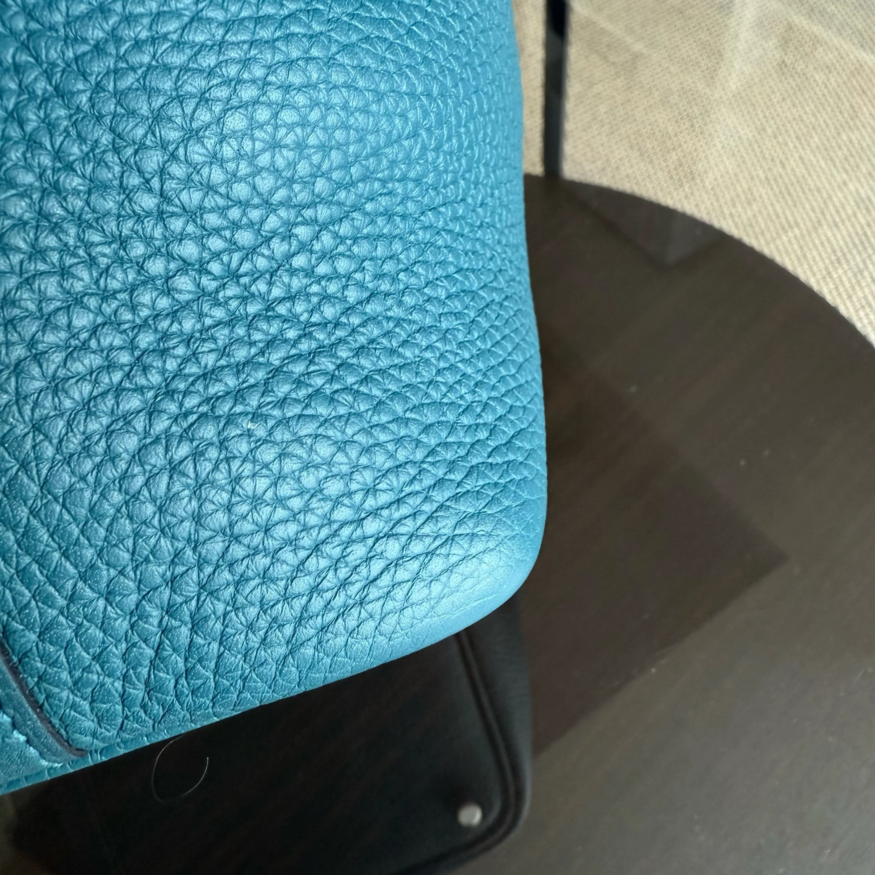 Hermes Picotin 18 - TC Clemence Leather Colvert Blue Palladium Silver Hardware