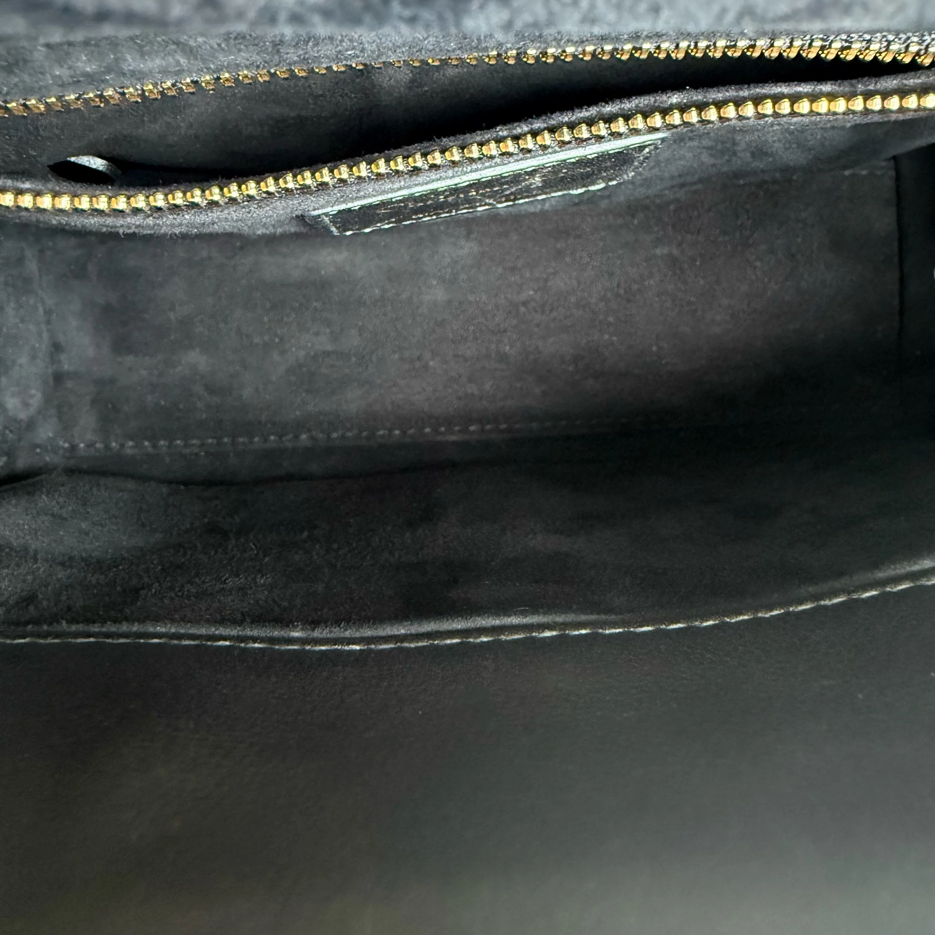 Dior Lady Small MyABC - Cannage calfskin Metallic Dark Grey Gunmetal Gold Hardware ABC