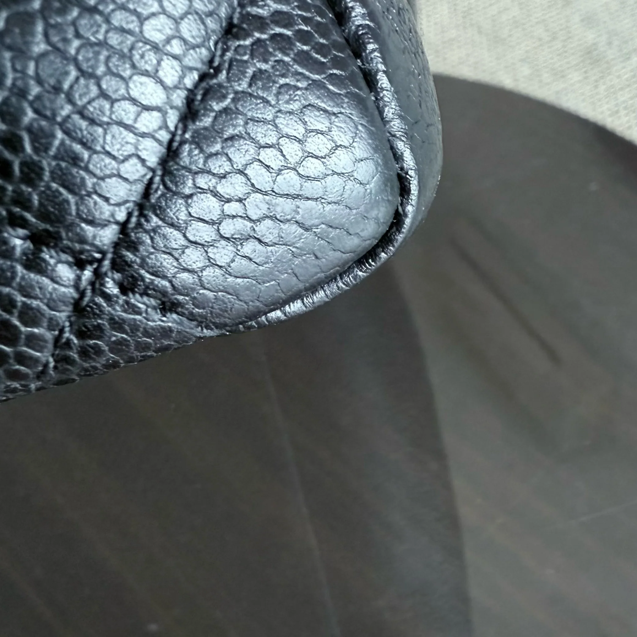 Chanel GST Grand Shopping Tote - Caviar Quilted Black Gold Hardware Series 12