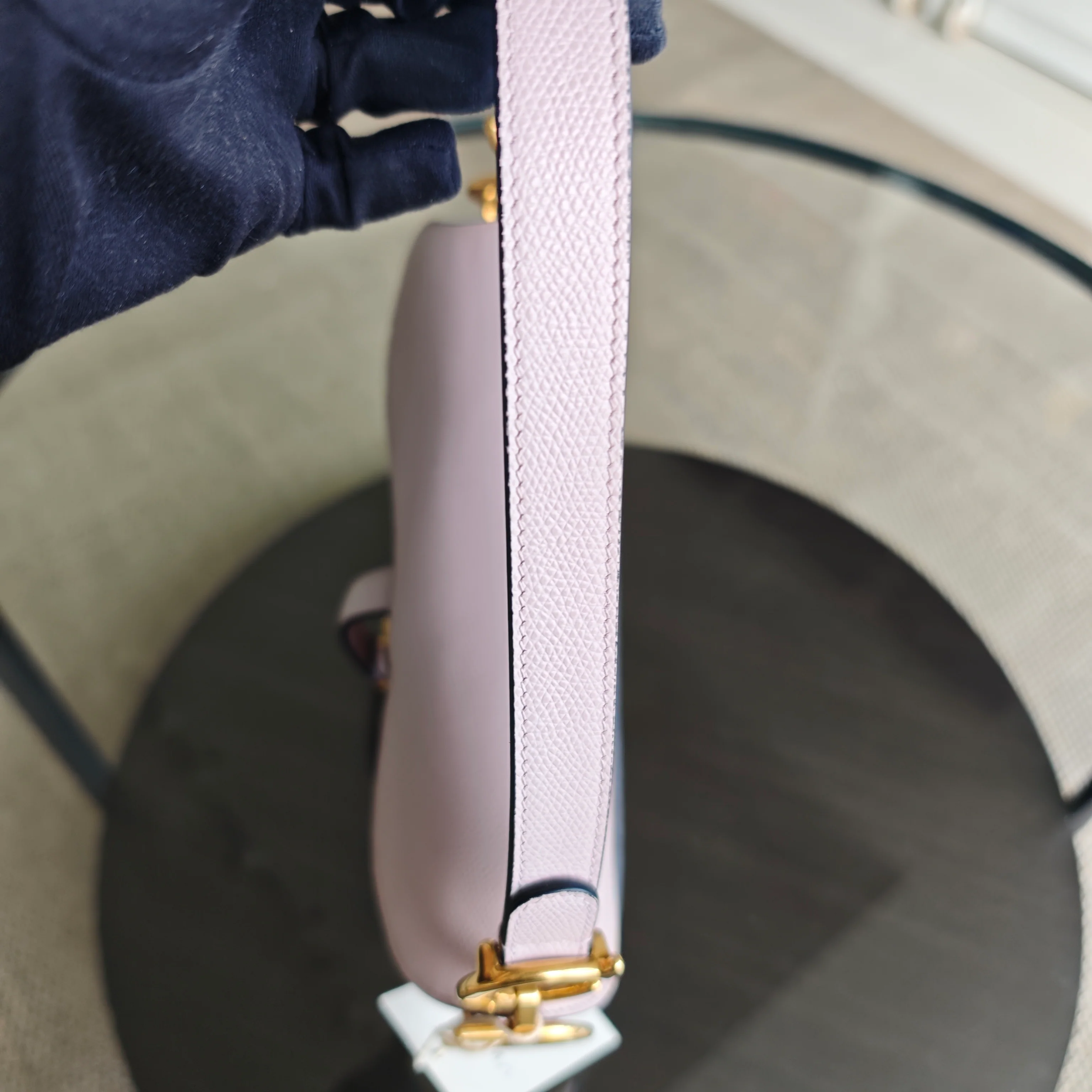Dior Saddle Medium - Caviar Light Pink Gold Hardware