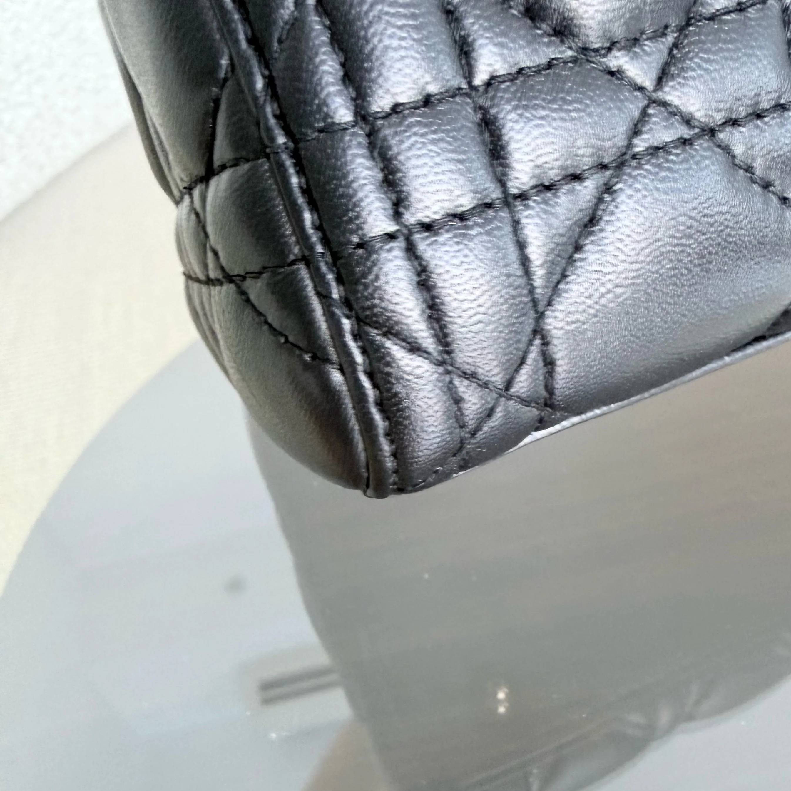 Dior Lady Medium - Cannage Lambskin Black Gold Hardware Adjustable Strap