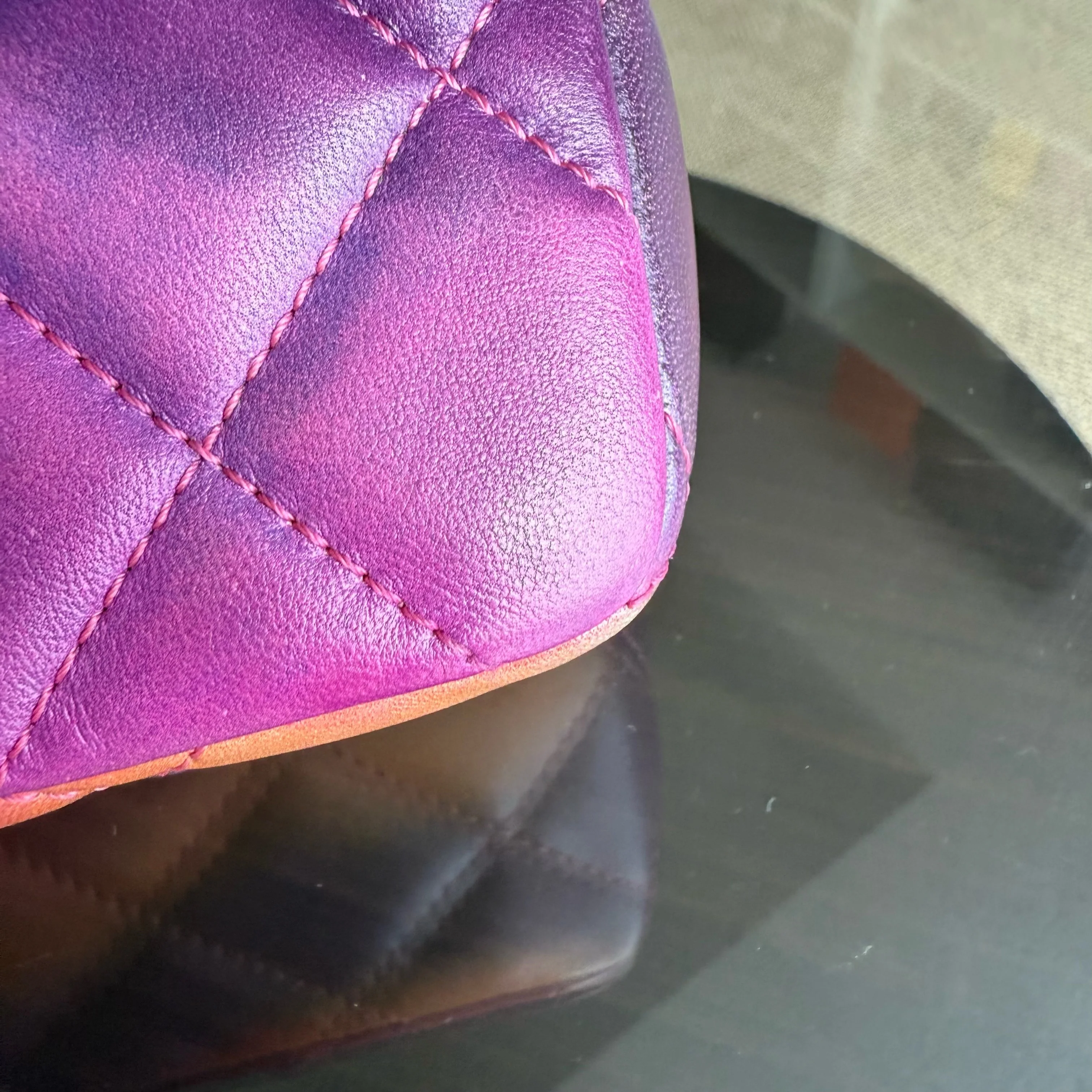 Chanel Classic Flap Small - Flower Power Quilted Lambskin Limited Edition Black Hardware Series 21