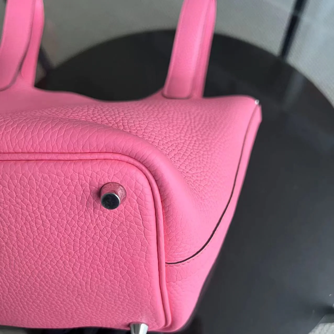 Hermes Picotin 18 - A Stamp Mauve Sylvestre Clemence Pink Silver Hardware