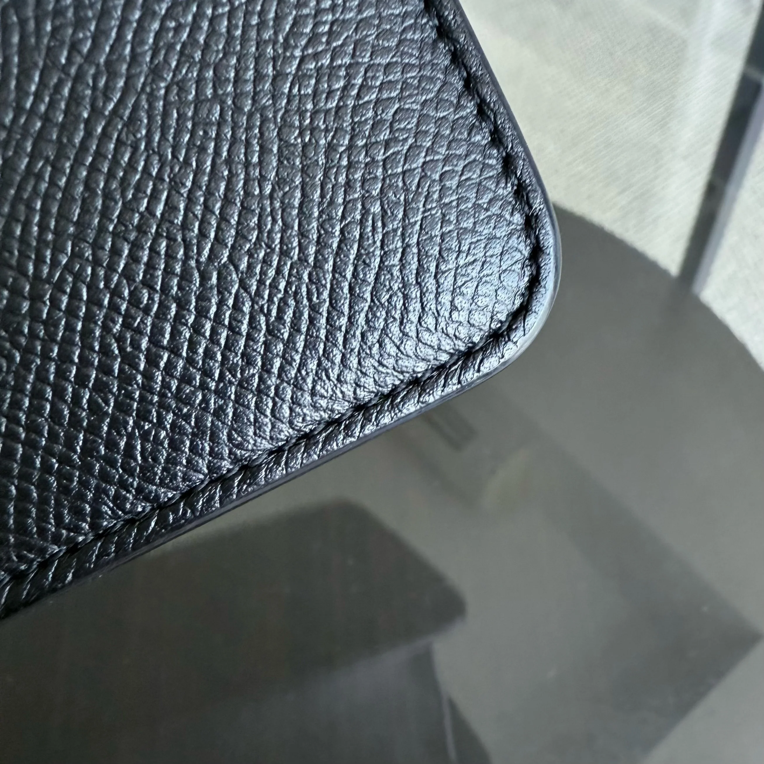 Dior 30 Montaigne 30 - Grained Calfskin All Black