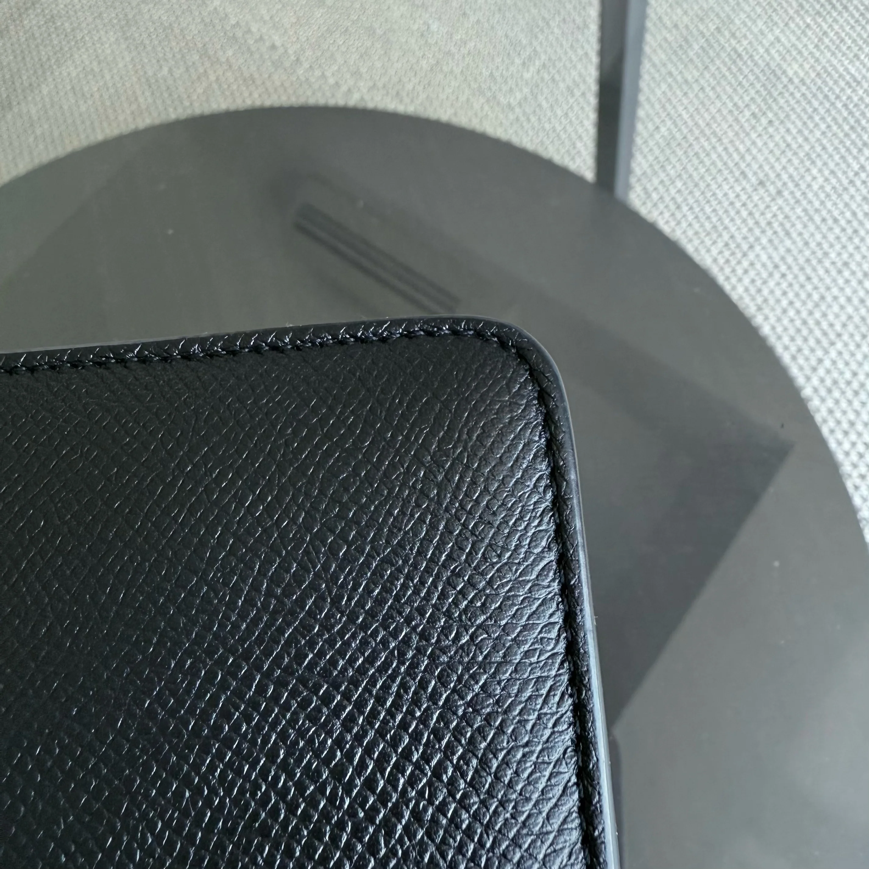 Dior 30 Montaigne 30 - Grained Calfskin All Black