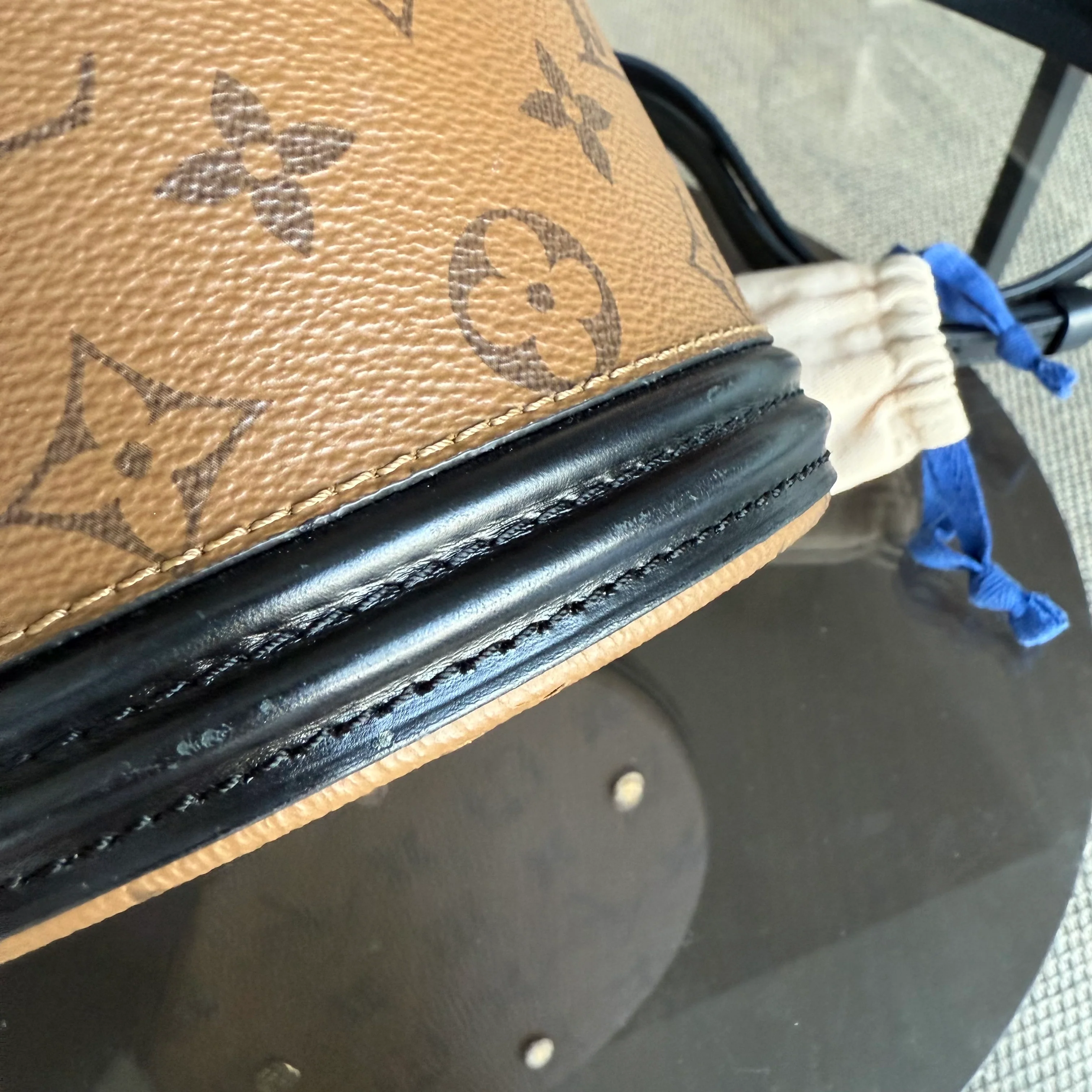 Louise Vuitton Cannes Monogram Reverse Handbag