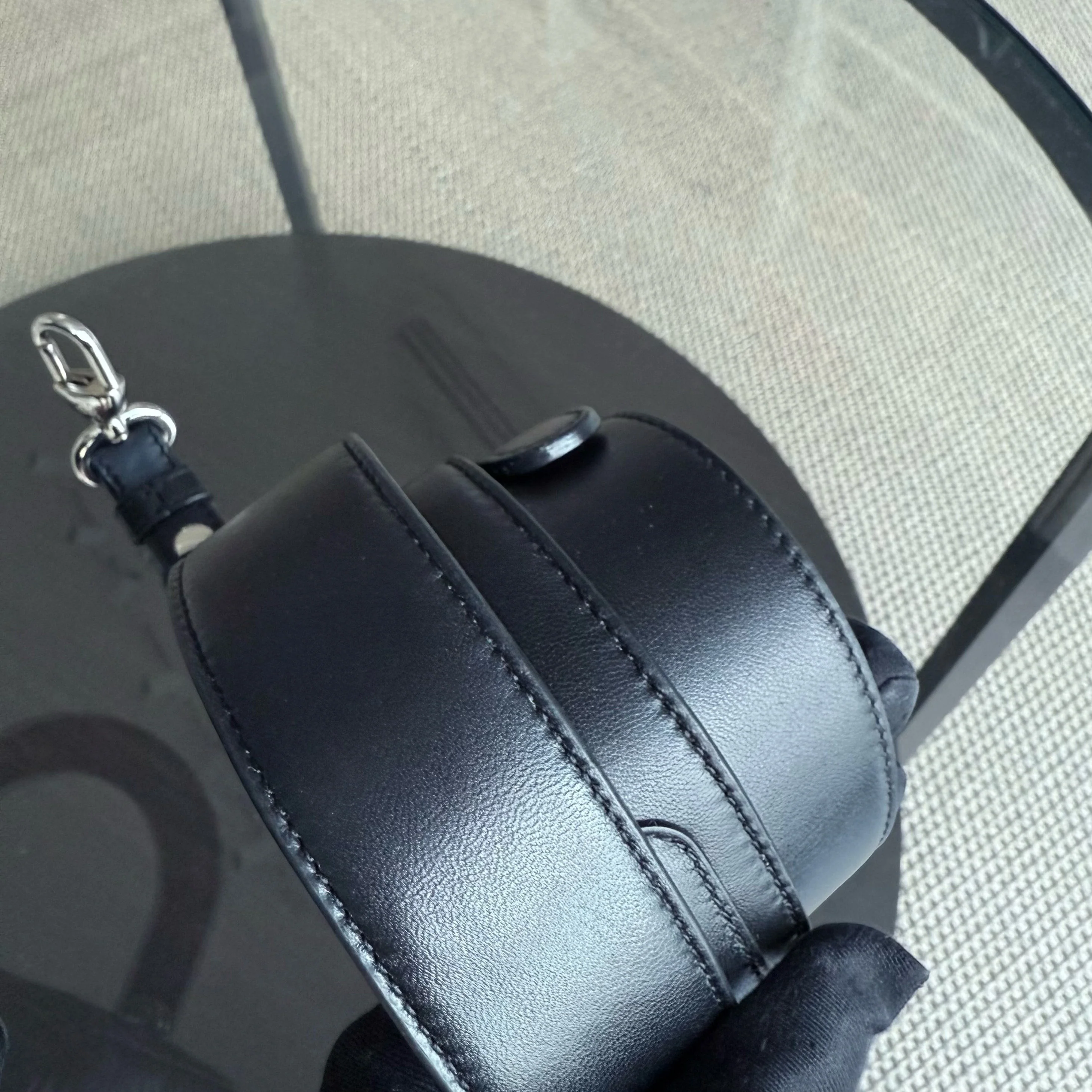 Dior Lady Small Flap - Cannage Lambskin Black Silver Hardware
