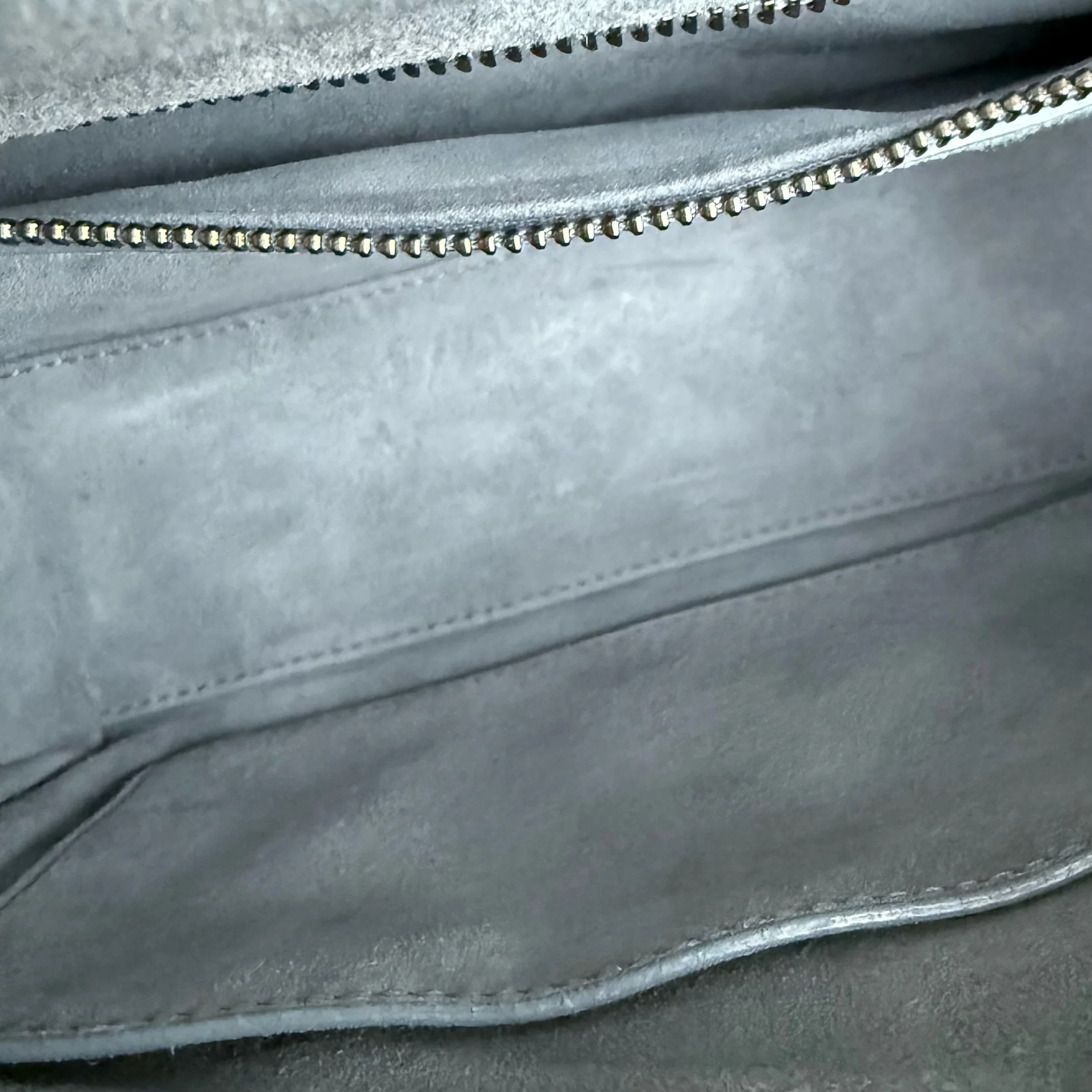 Dior Lady Small Flap - Cannage Calfskin Studded Blue Gold Hardware