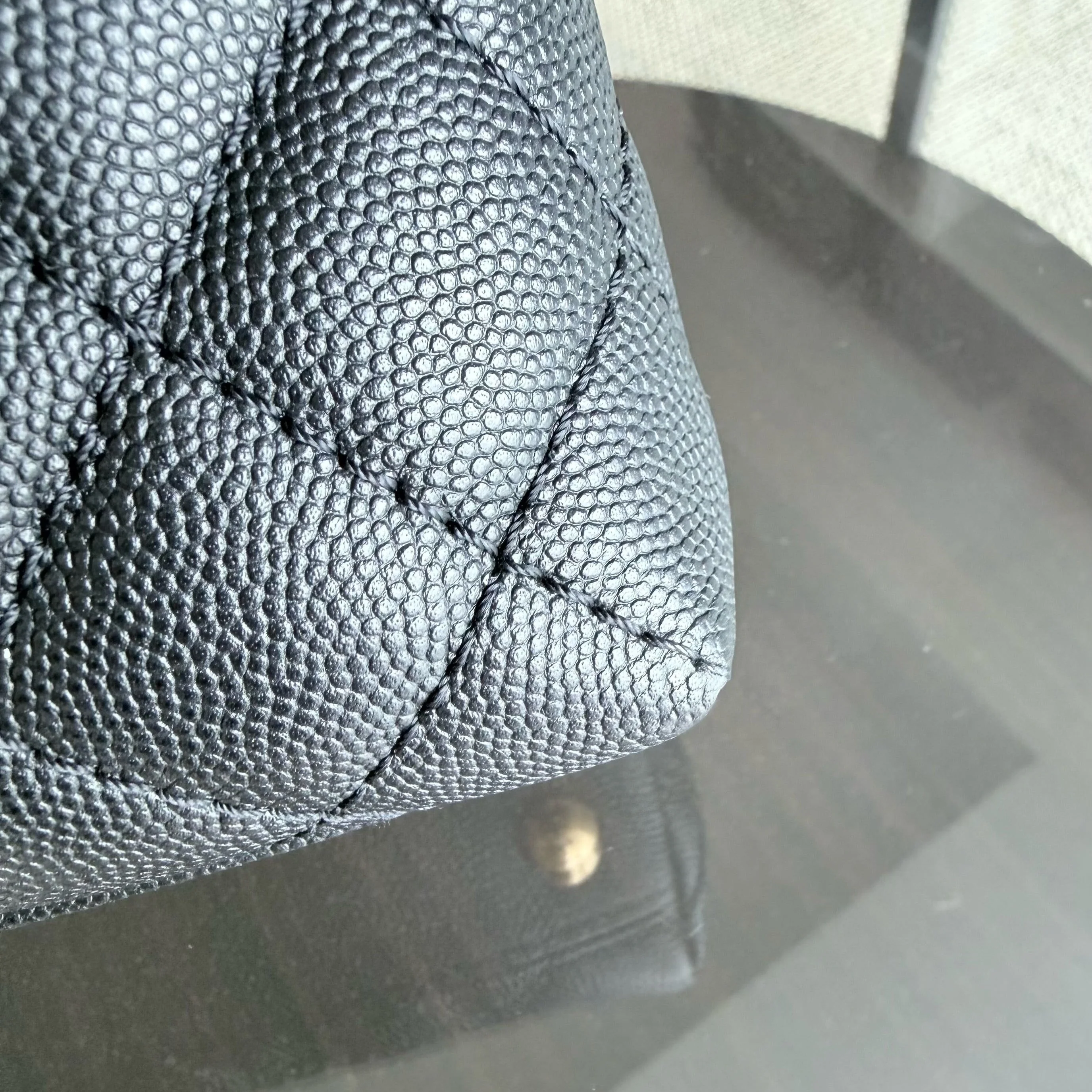 Chanel Coco Handle Small - Caviar Quilted Black Gold Hardware Series 24