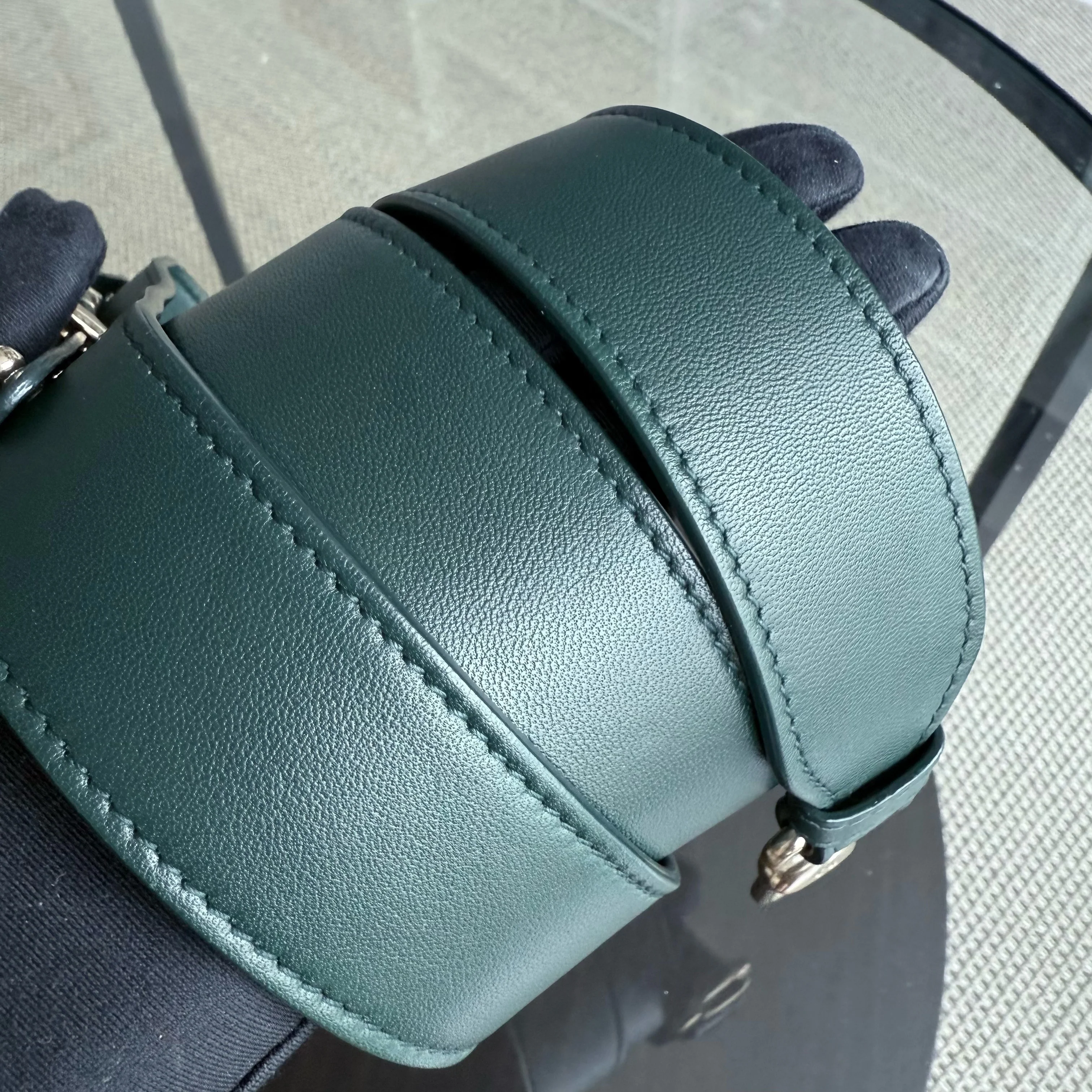 Dior Lady Small ABC - Cannage Lambskin Dark Green Gold Hardware MyABC