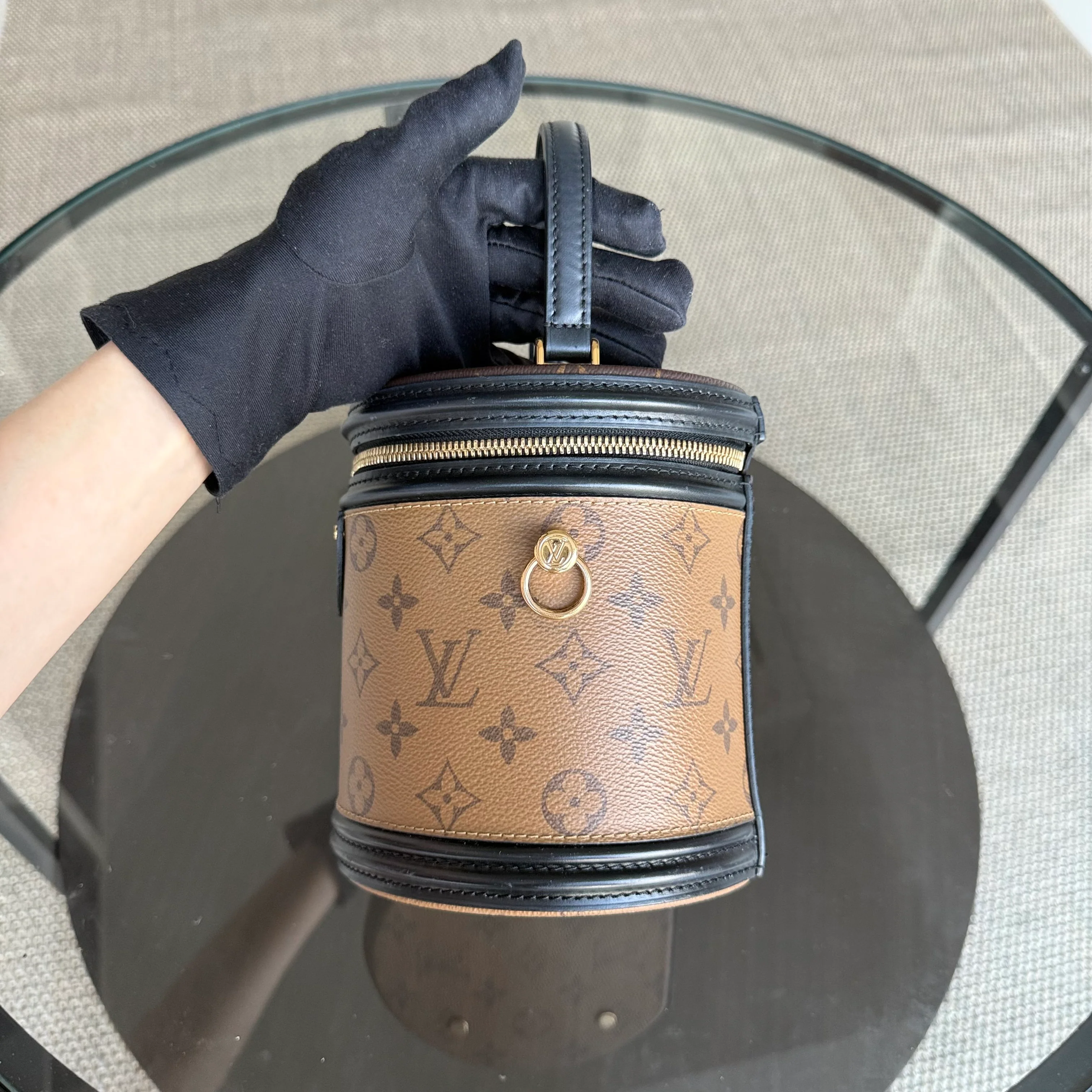 Louise Vuitton Cannes Monogram Reverse Handbag