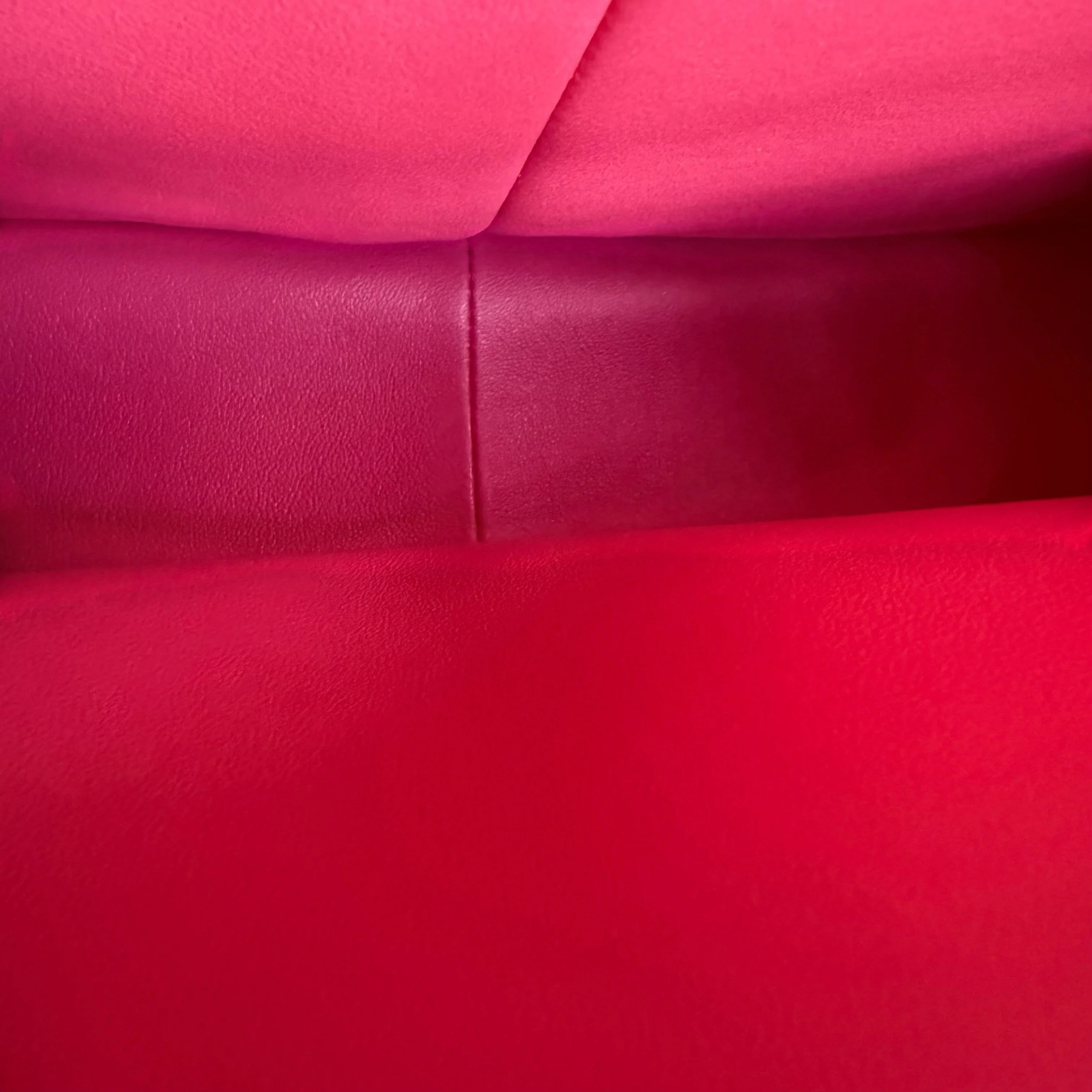 Chanel Classic Flap Jumbo - Double Flap 30CM Quilted Lambskin Pink Silver Hardware Series 19