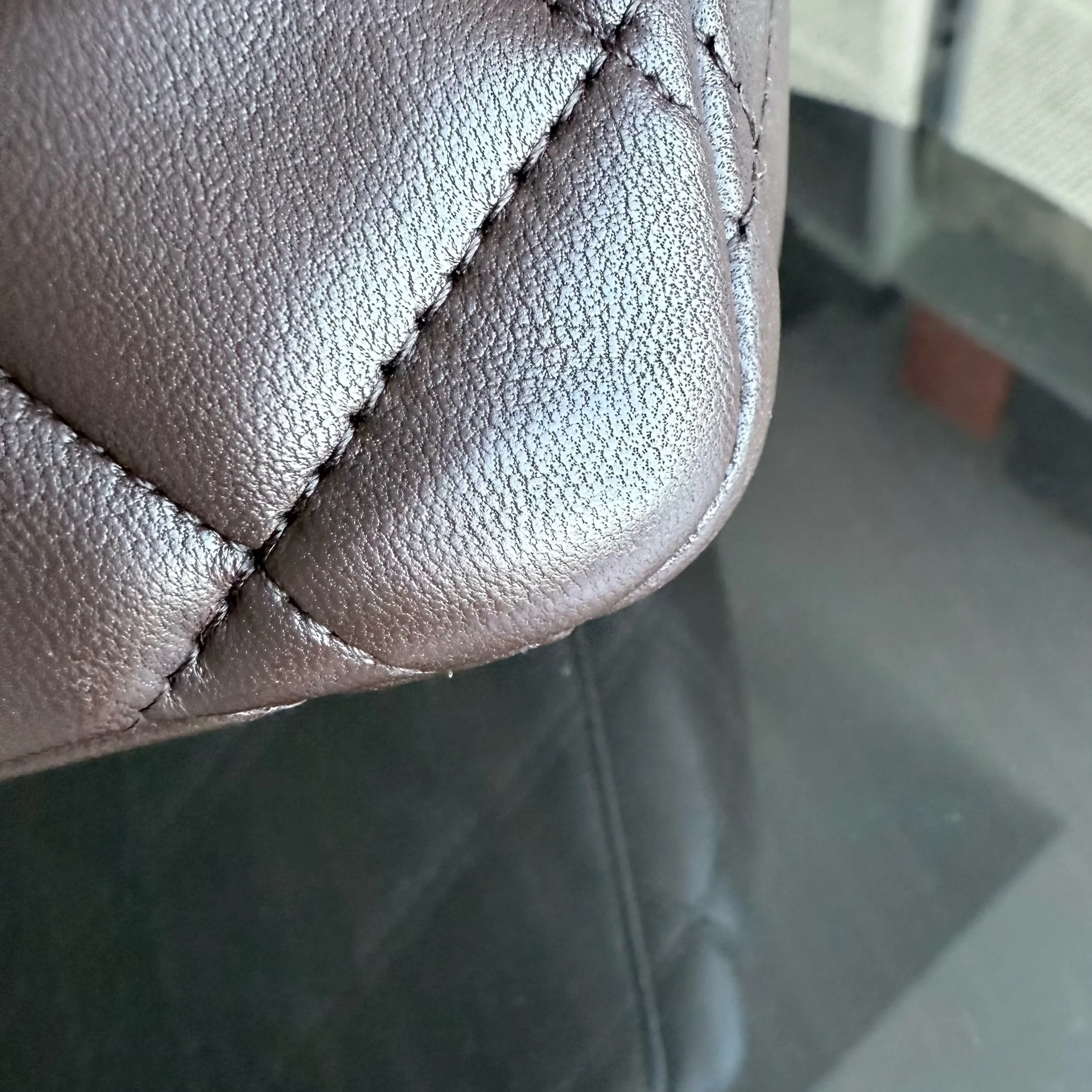 Chanel Classic Flap Maxi - Quilted Lambskin Single Flap Brown Gold Hardware Series 14