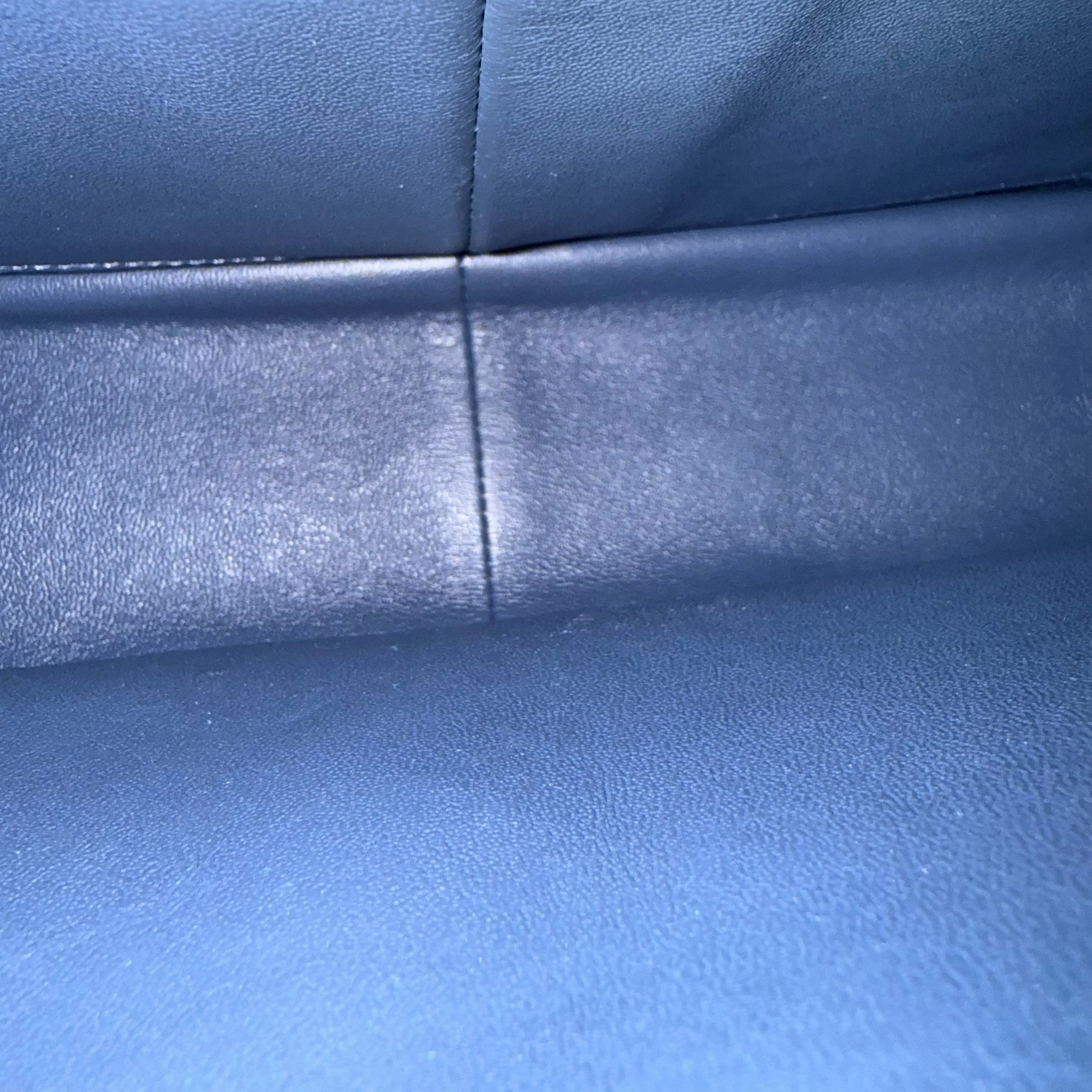 Chanel 2.55 Reissue 226 - Quilted Grained Calfskin Blue Gold Hardware Series 23