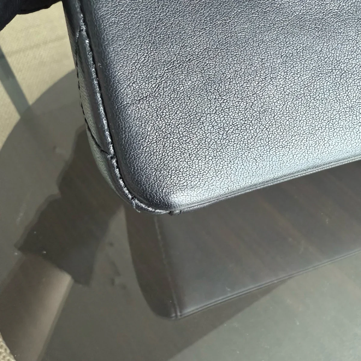 Chanel Seasonal Flap Mademoiselle  - Quilted Calfskin Black Gold Hardware