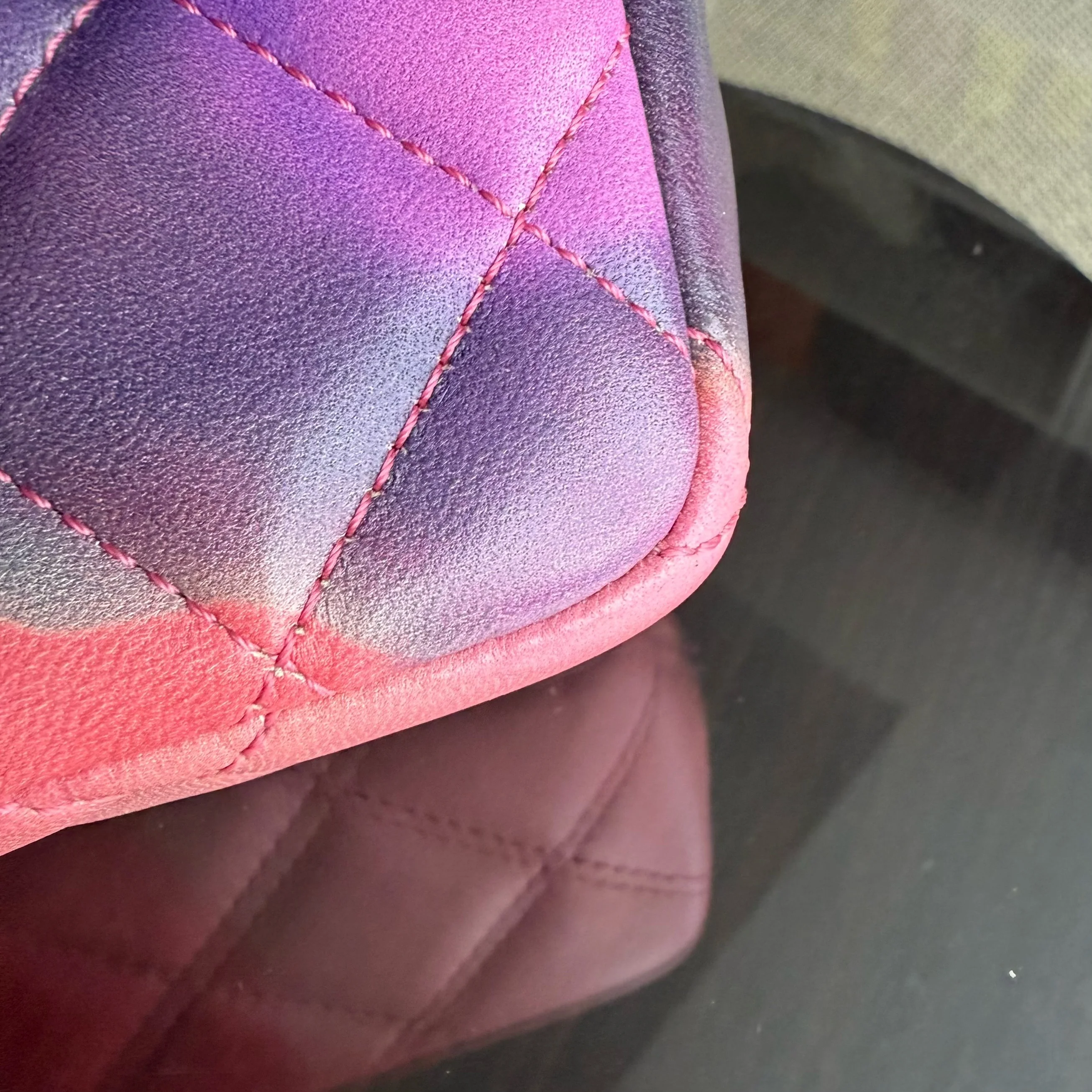 Chanel Classic Flap Small - Flower Power Quilted Lambskin Limited Edition Black Hardware Series 21