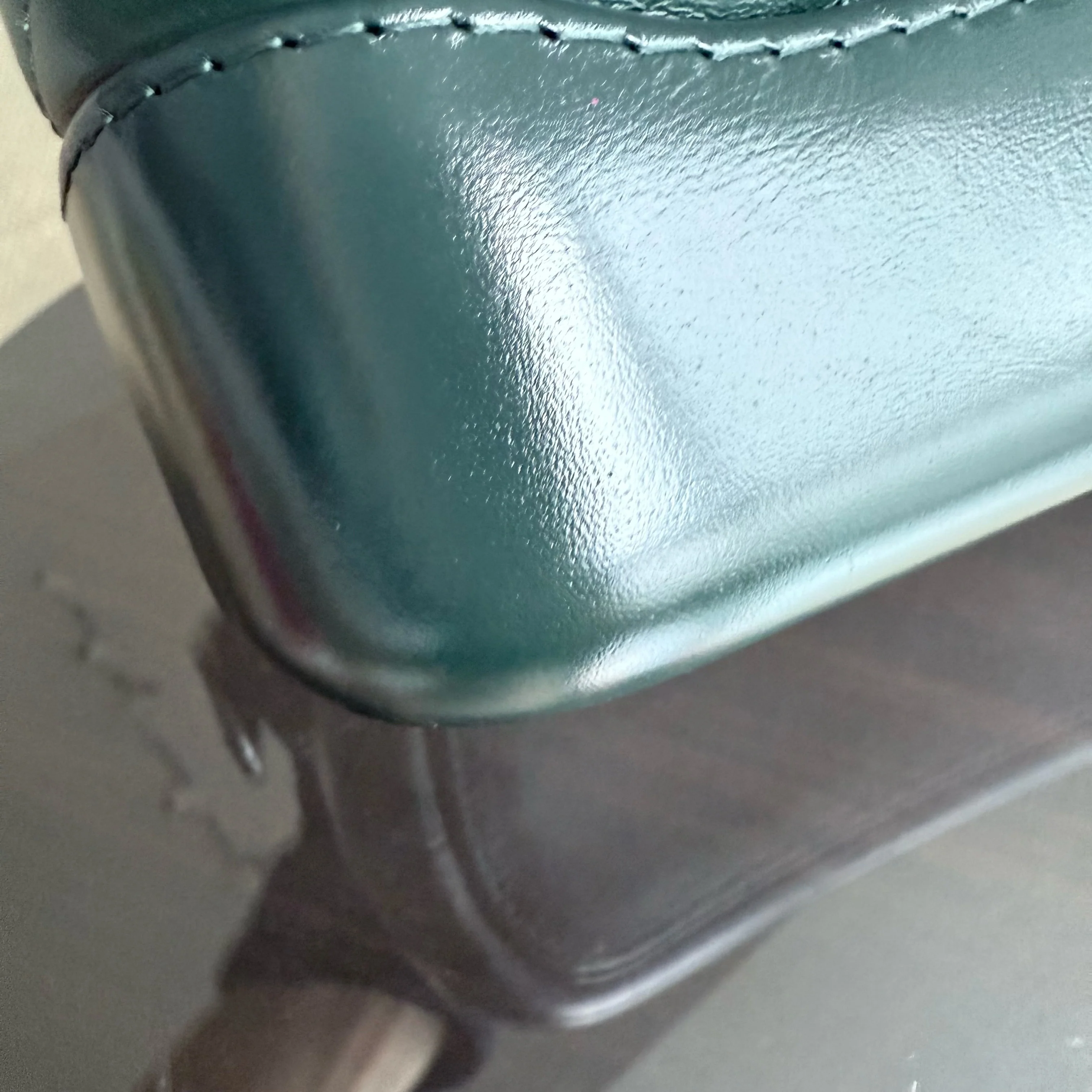 Chanel Gabrielle Small - Quilted Calfskin Dark Green Gold Hardware Series 26