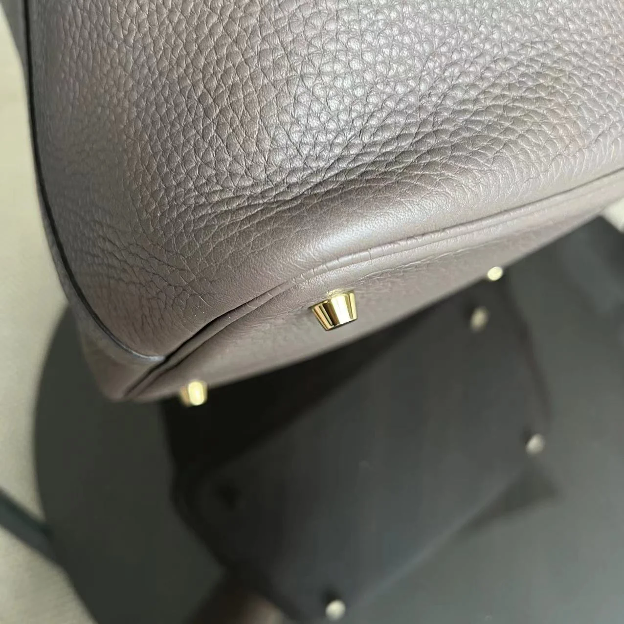 Hermes Picotin 22 - Etoupe Clemence Golden Hardware