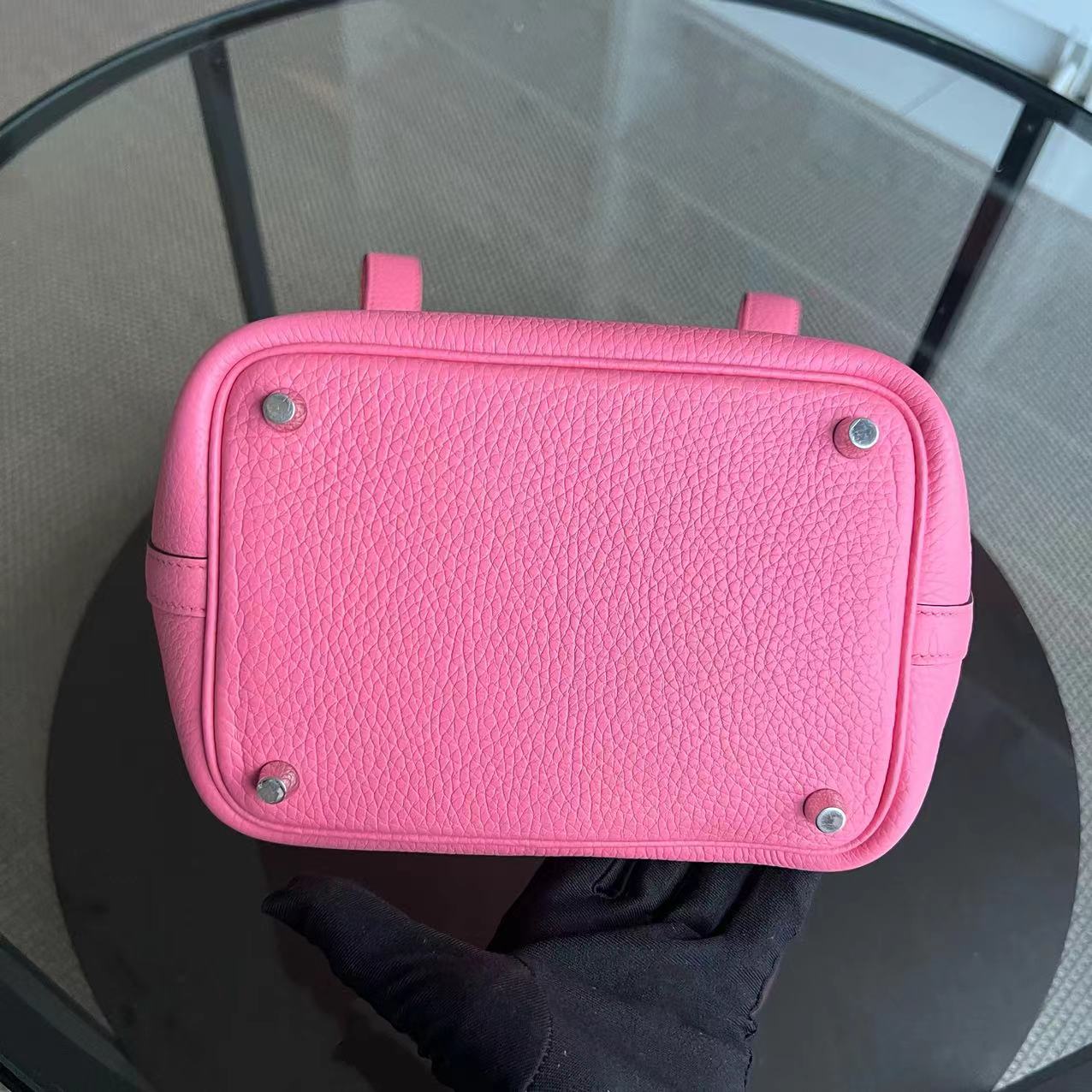 Hermes Picotin 18 - A Stamp Mauve Sylvestre Clemence Pink Silver Hardware