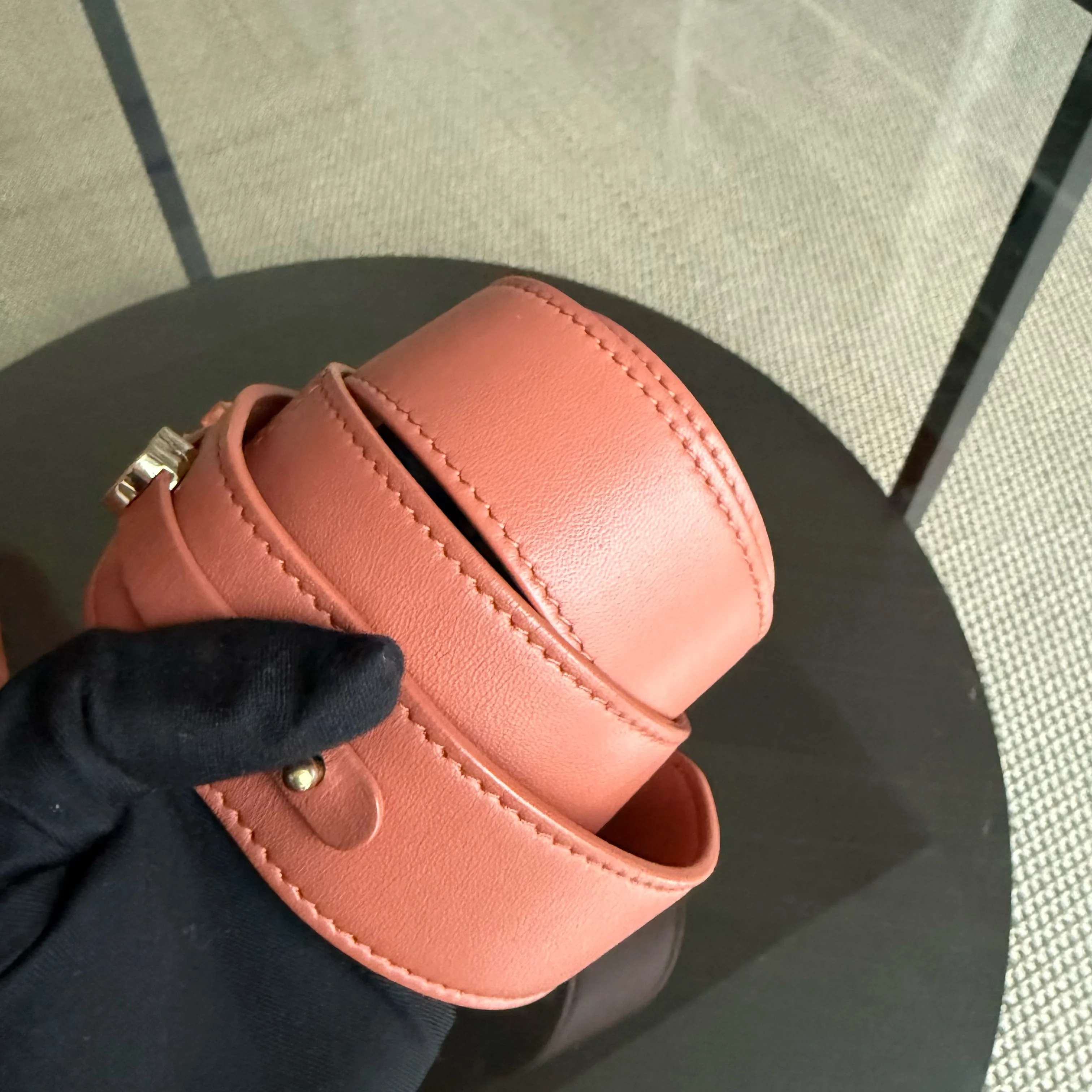 Dior Lady Small ABC Flap - Cannage Lambskin Caramel Gold Hardware MyABC