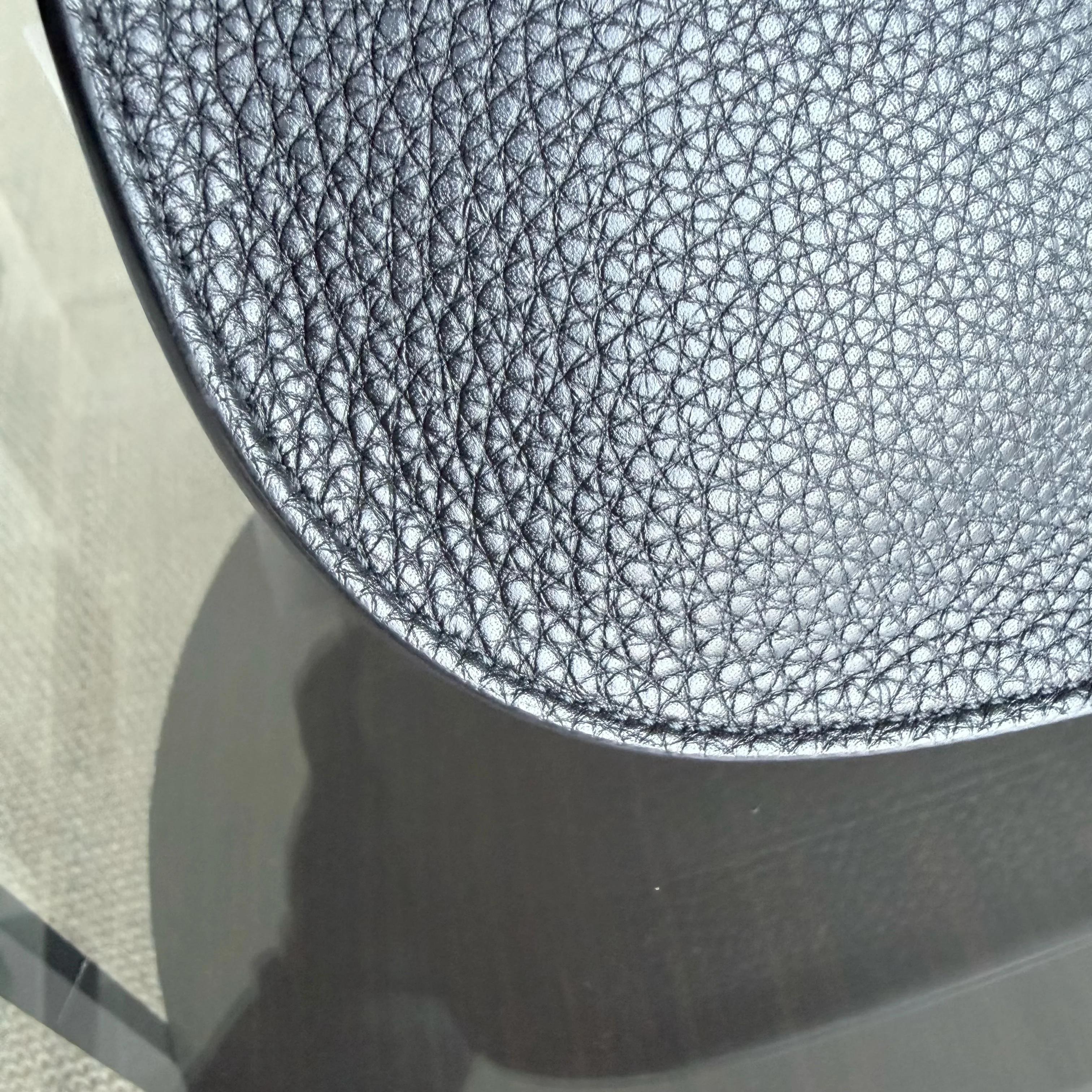 Dior Bobby Large - Caviar Black Golden Hardware With Strap