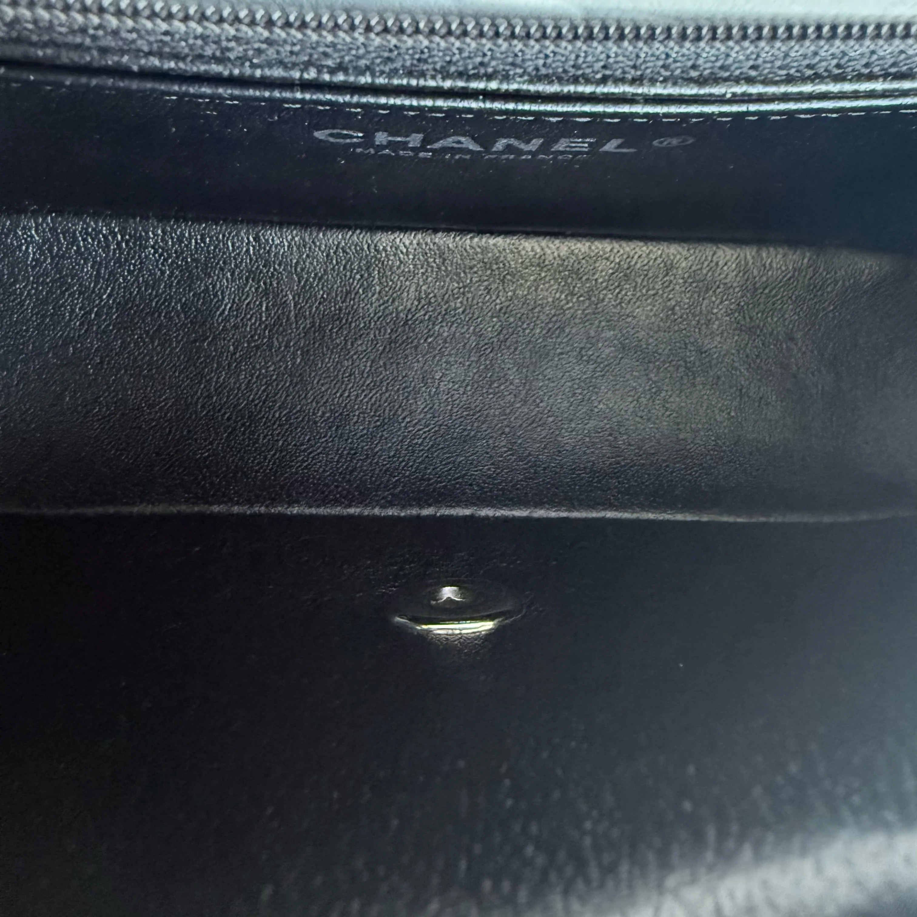 Chanel Caviar Mini Rectangle Classic Flap - 20CM Quilted Black Silver Hardware Series 20