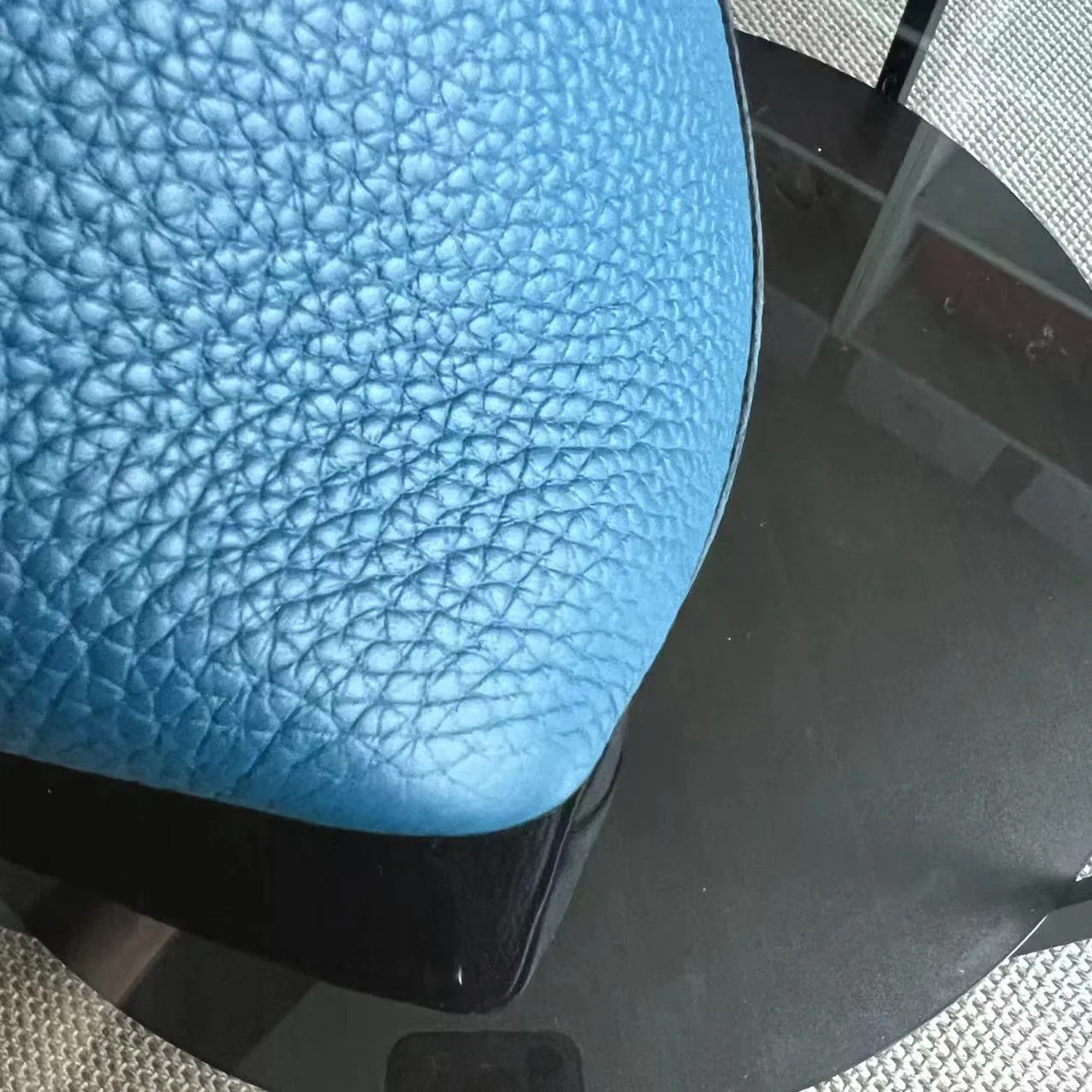 Hermes Picotin 18 - Square O Stamp Blue Silver Hardware