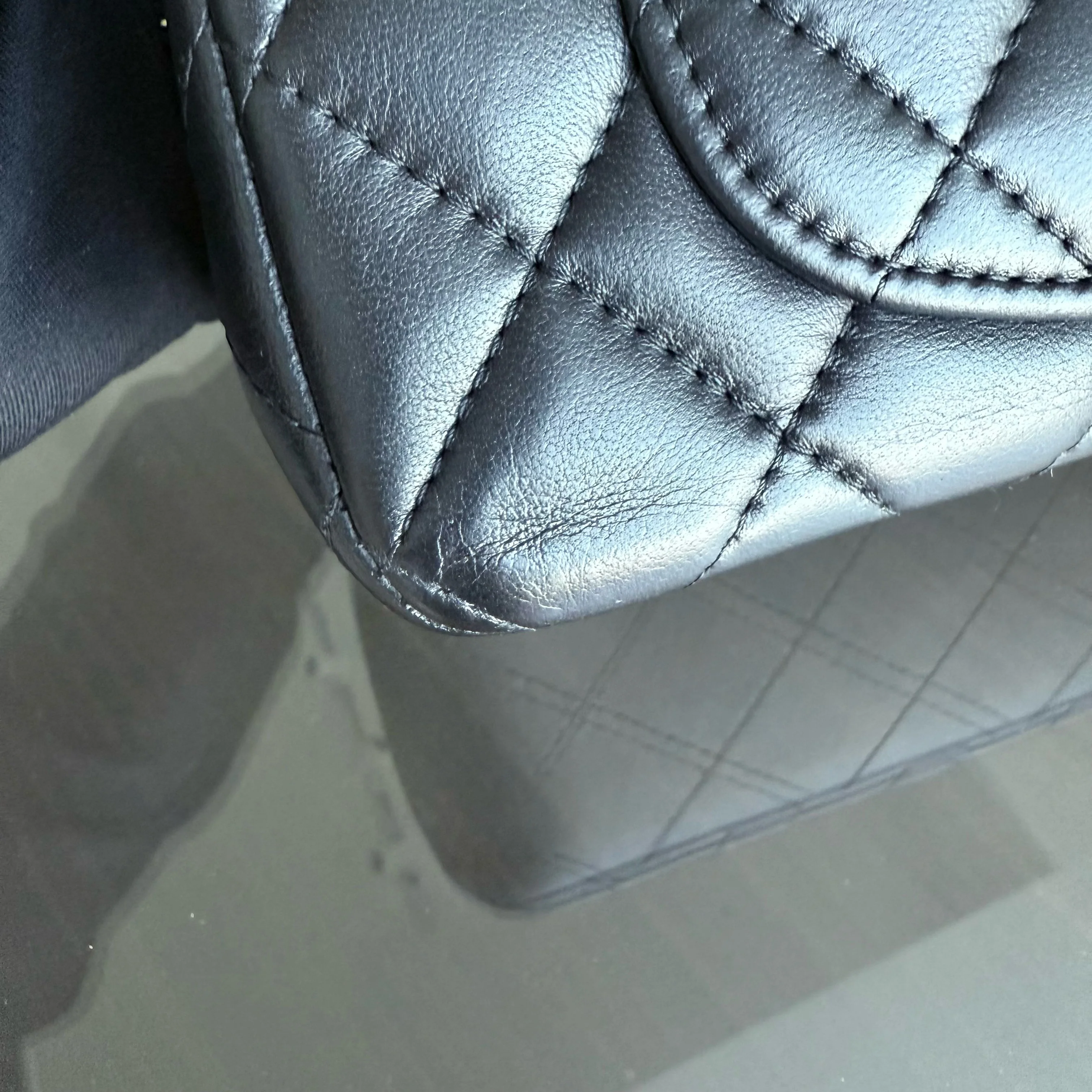 Chanel Classic Flap Mini Rectangle - Quilted Lambskin Black Gold Hardware Series 23