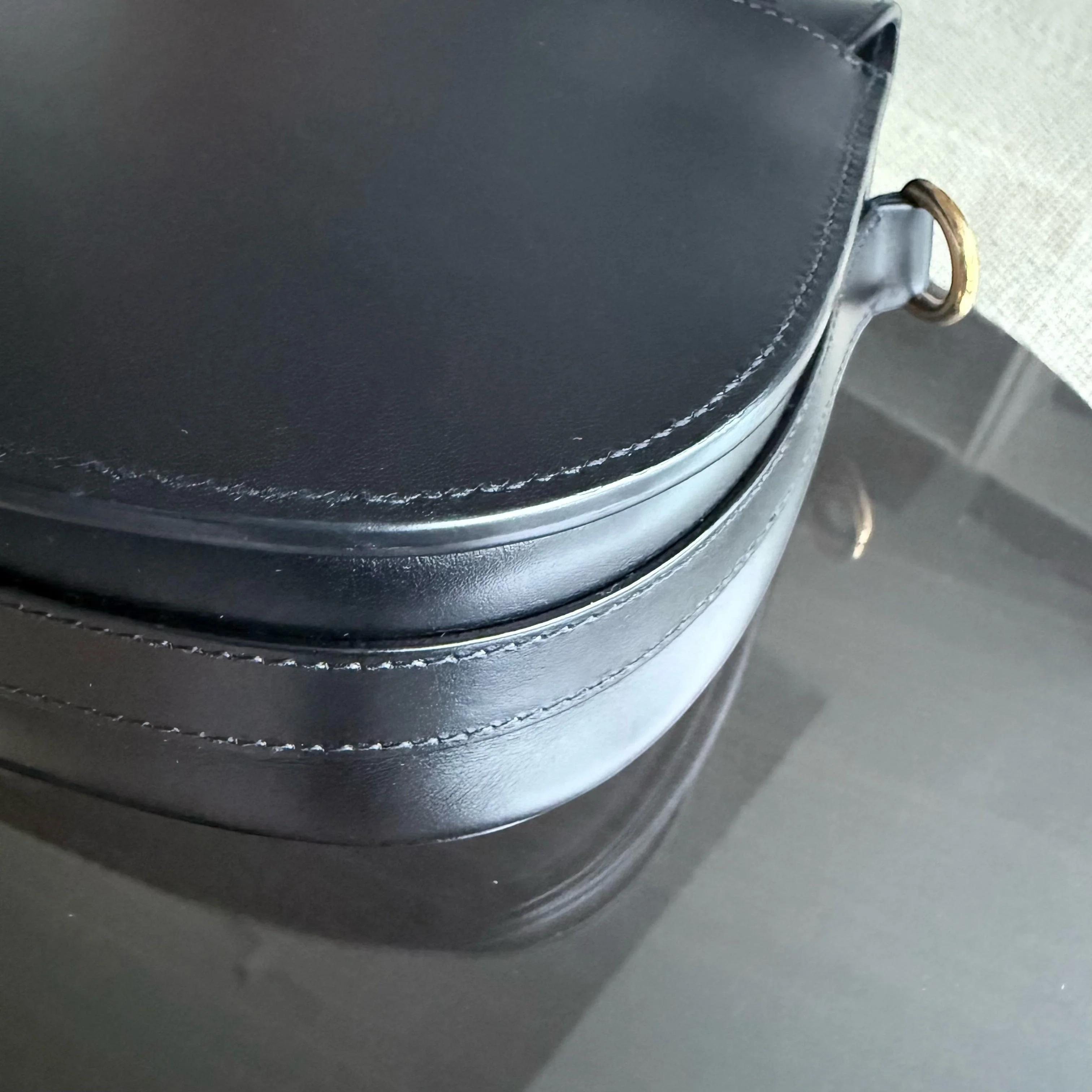 Dior Bobby Medium - Smooth Calfskin Black Gold Hardware