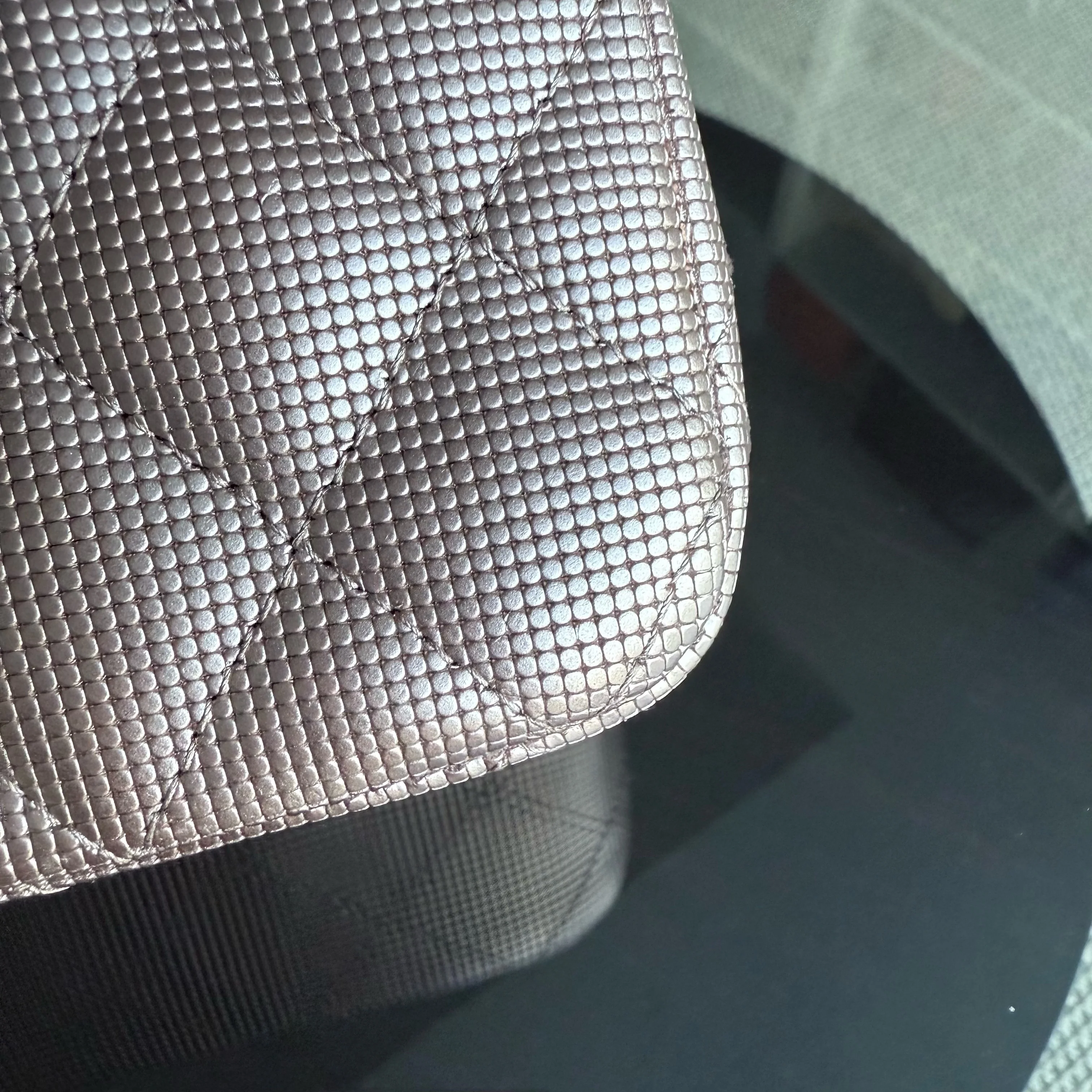 Chanel Classic Flap Medium - Pixelated Calfskin Metallic Pink Silver Hardware Series 21