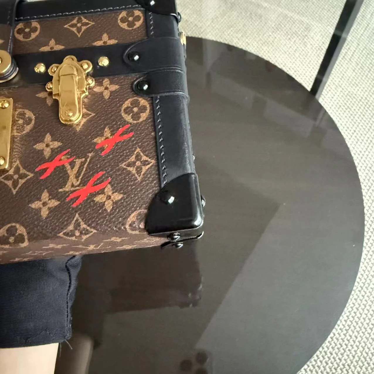 Louis Vuitton Petite Malle - Monogram Box Crossbody Bag