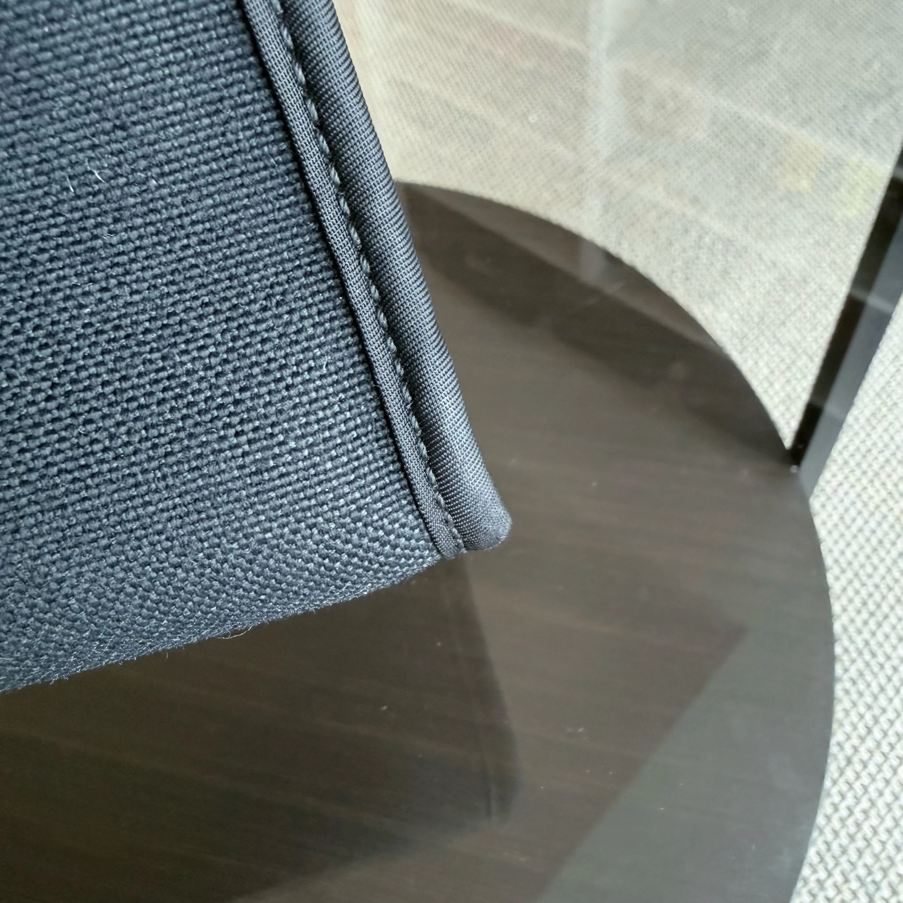 Hermes Herbag Zip 31 Plain Cloth Black PHW