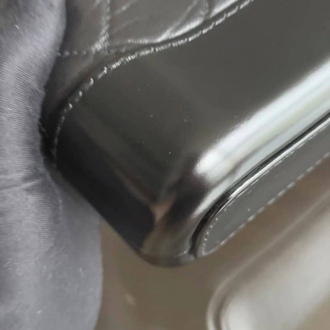 Chanel Gabrielle Small - Quilted Calfskin Black Two-tone Gold Hardware Series 24