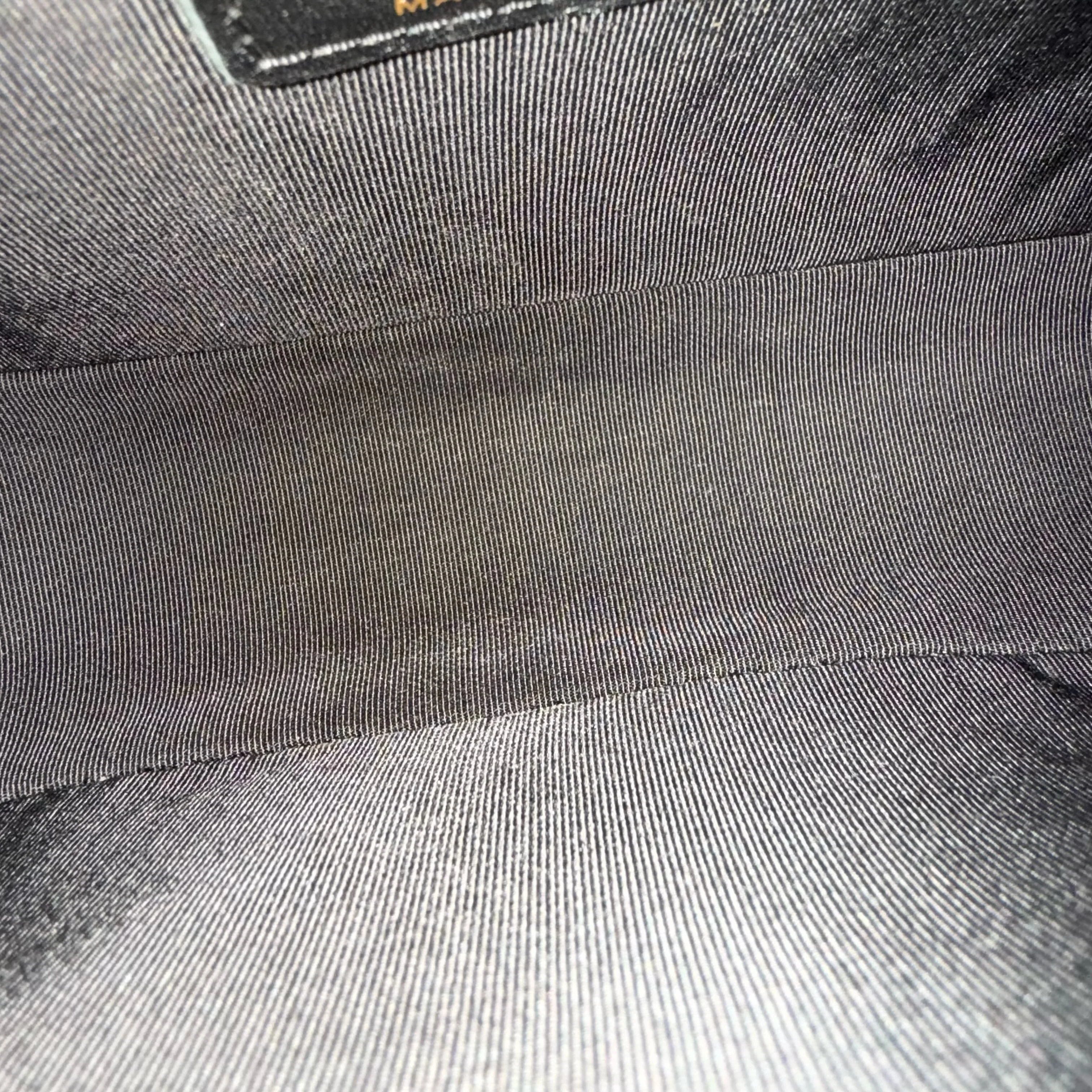 Chanel Boy Old Medium - Caivar Quilted Grained Calfskin Black Ruthenium Gold Hardware Series 19