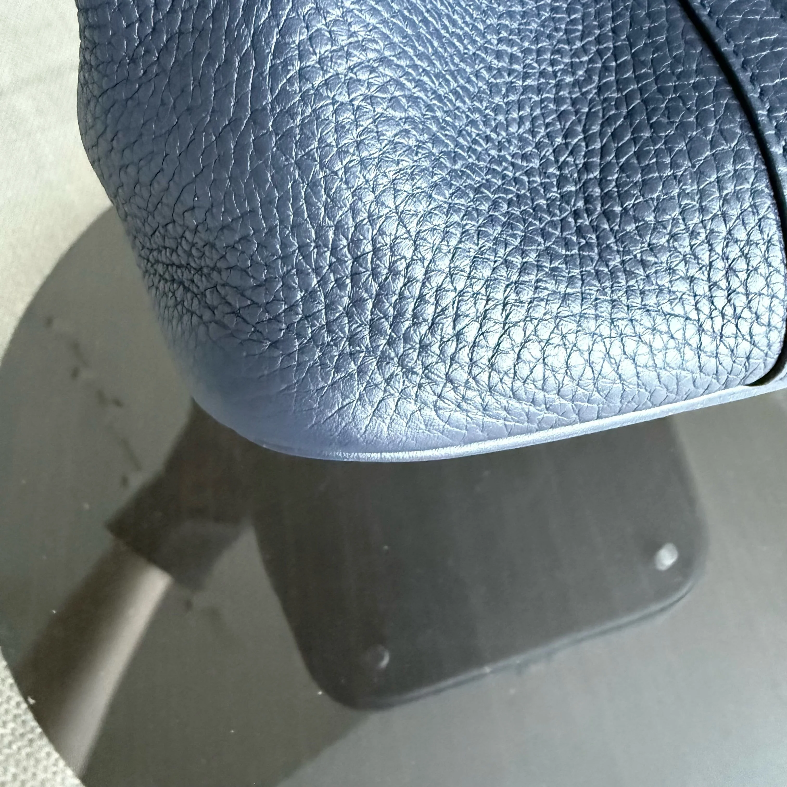 Hermes Picotin 22 - Midnight Blue Clemence Leather Silver Hardware Stamp X