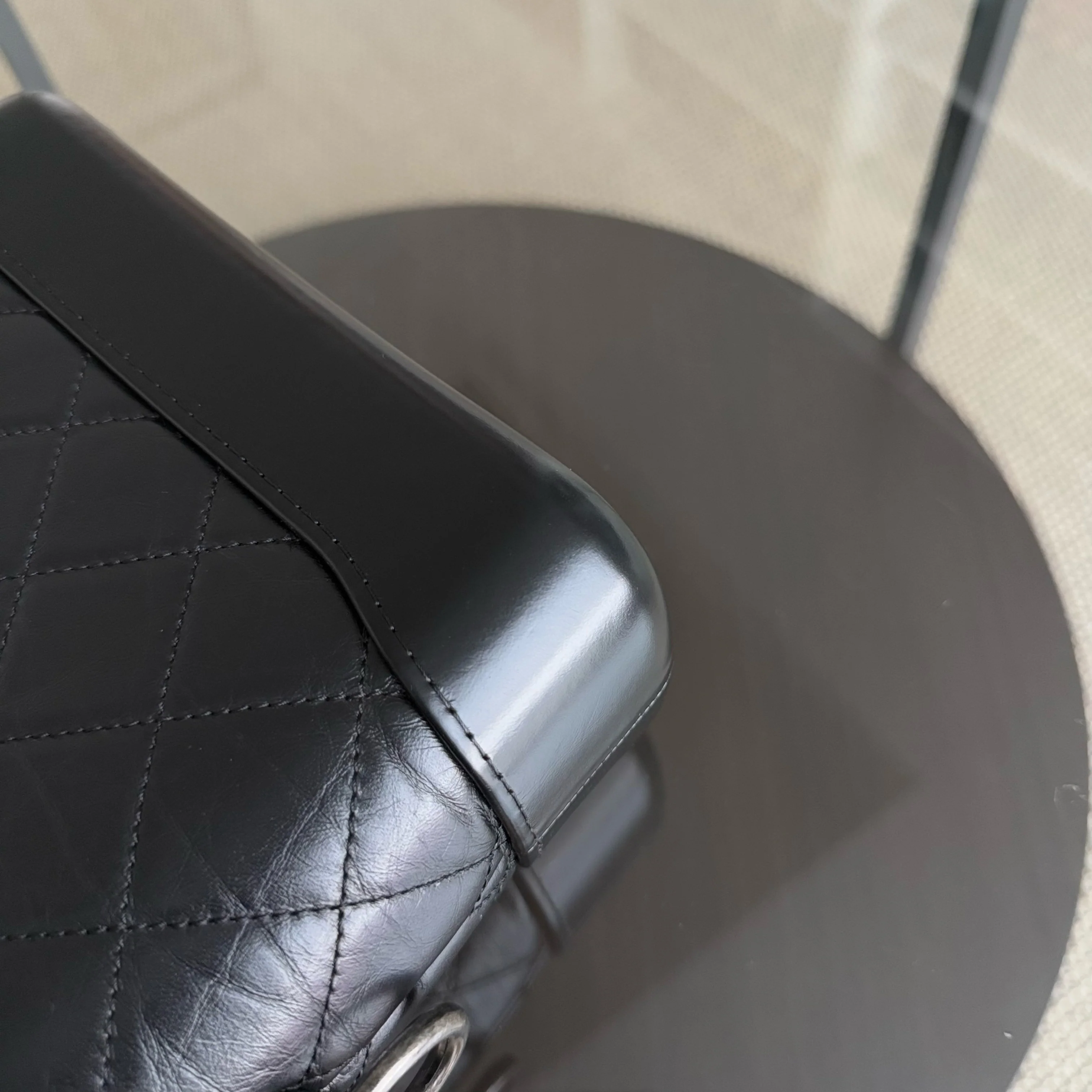 Chanel Gabrielle Hobo Small - Quilted Calfskin Black Gold Hardware