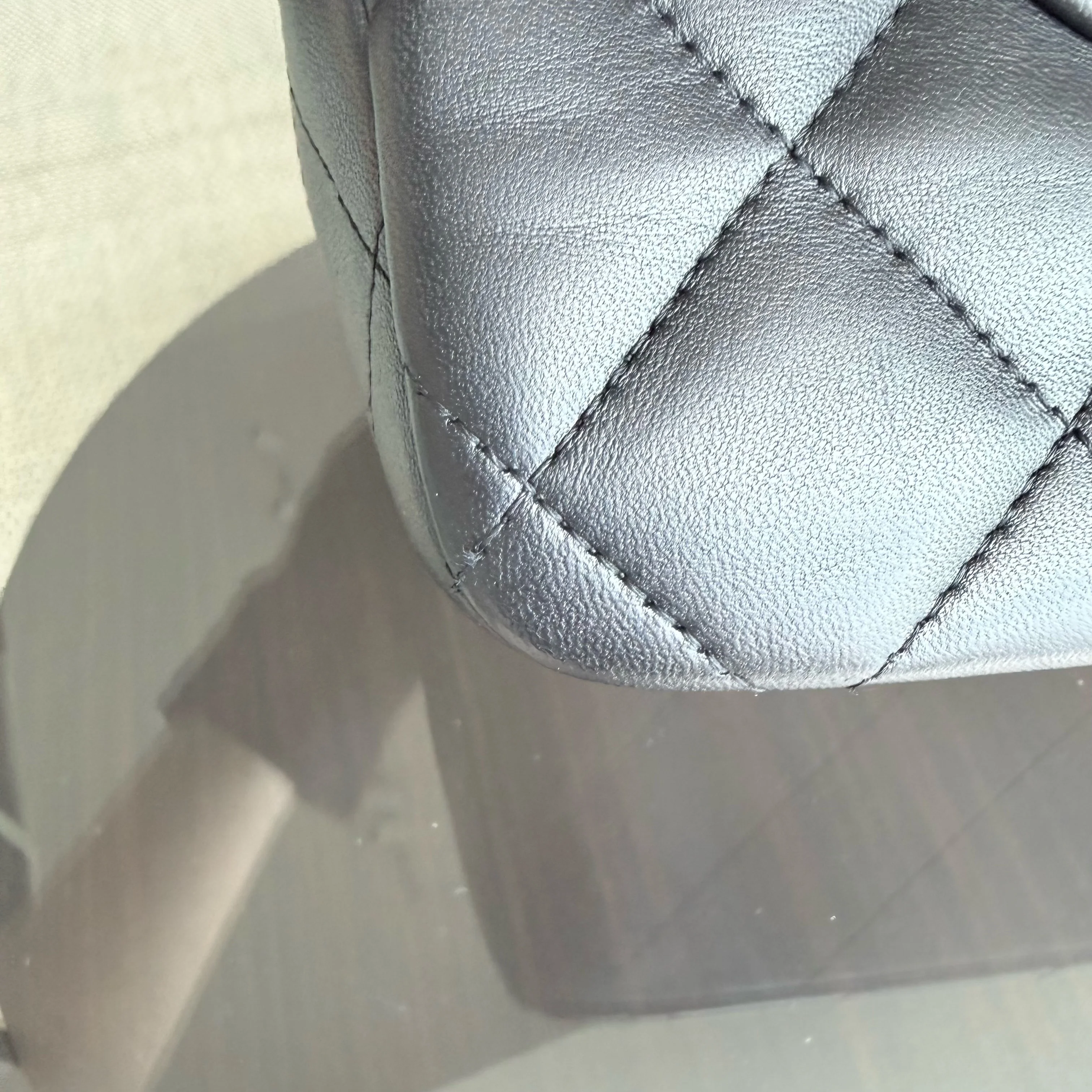 Chanel Classic Flap Jumbo - 30CM Single Flap Quilted Lambskin Black Gold Hardware