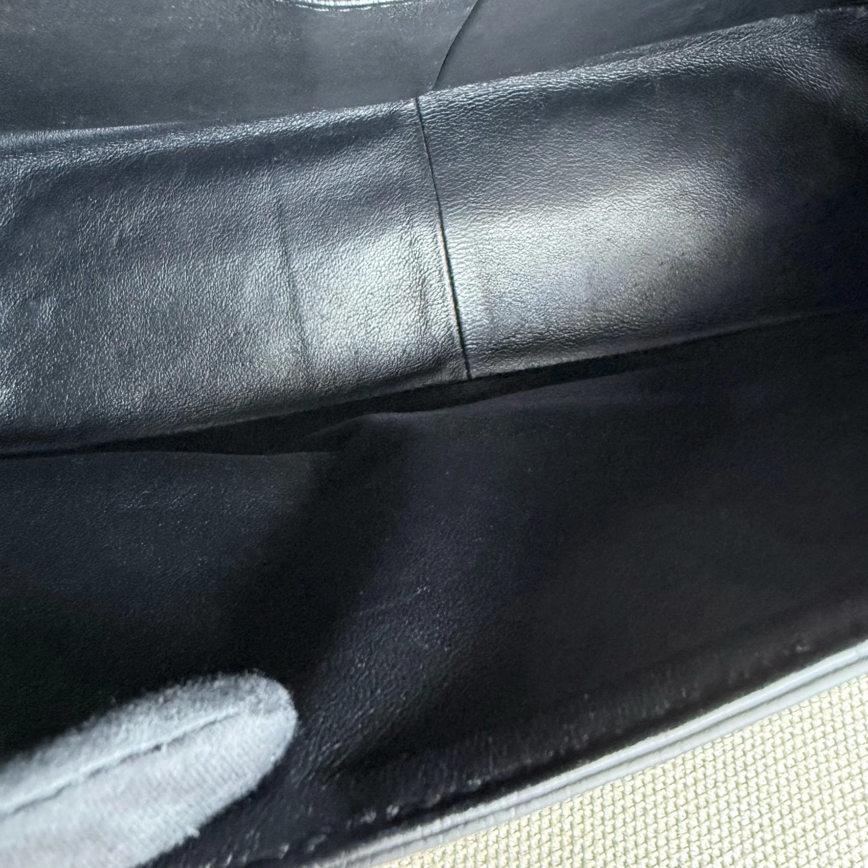 Chanel 2.55 Reissue 227 - Caviar Quilted Black Aged Gold Hardware Series 18