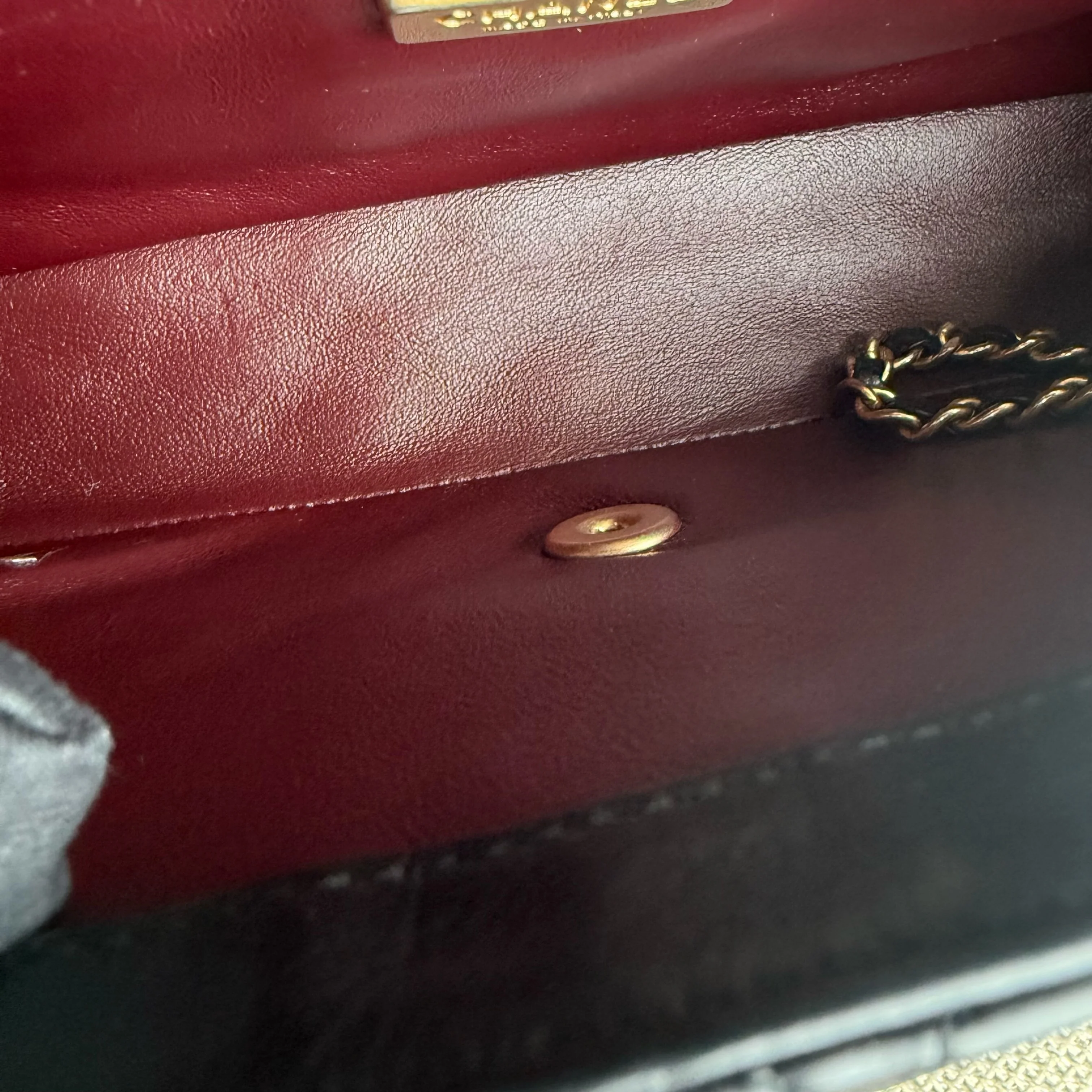 Chanel Classic Flap Seasonal  Medium- Rock The Corner Quilted Calfskin Black Gold Hardware Series 24