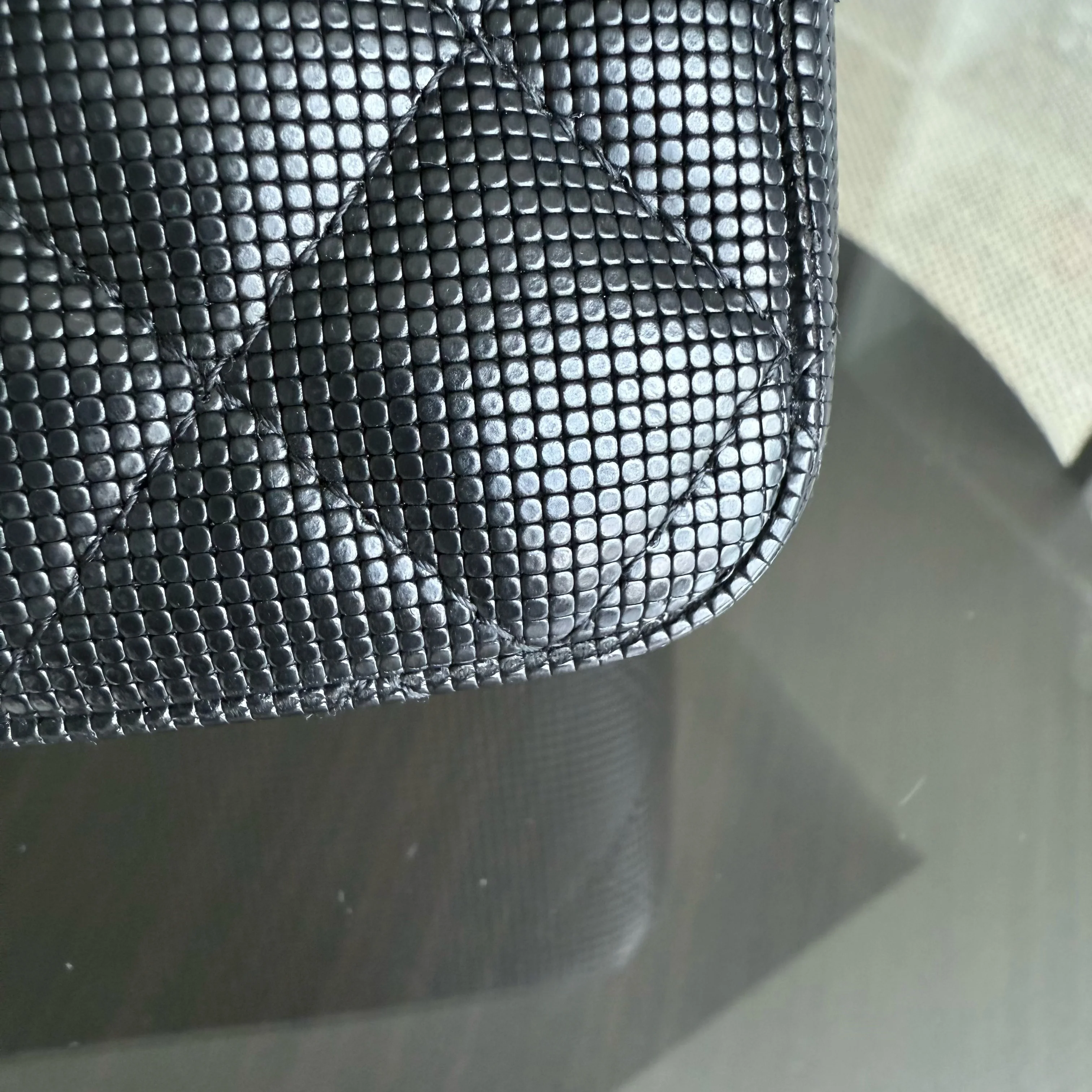 Chanel Classic Flap Mini - Pixelated Calfskin 20CM Limited Edition Quilted Black Gold Hardware Series 21