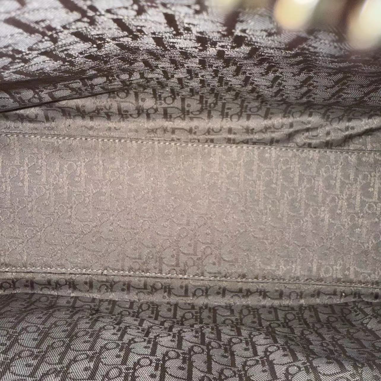 *Recolored* Dior Lady Large - Cannage Lambskin Black Silver Hardware