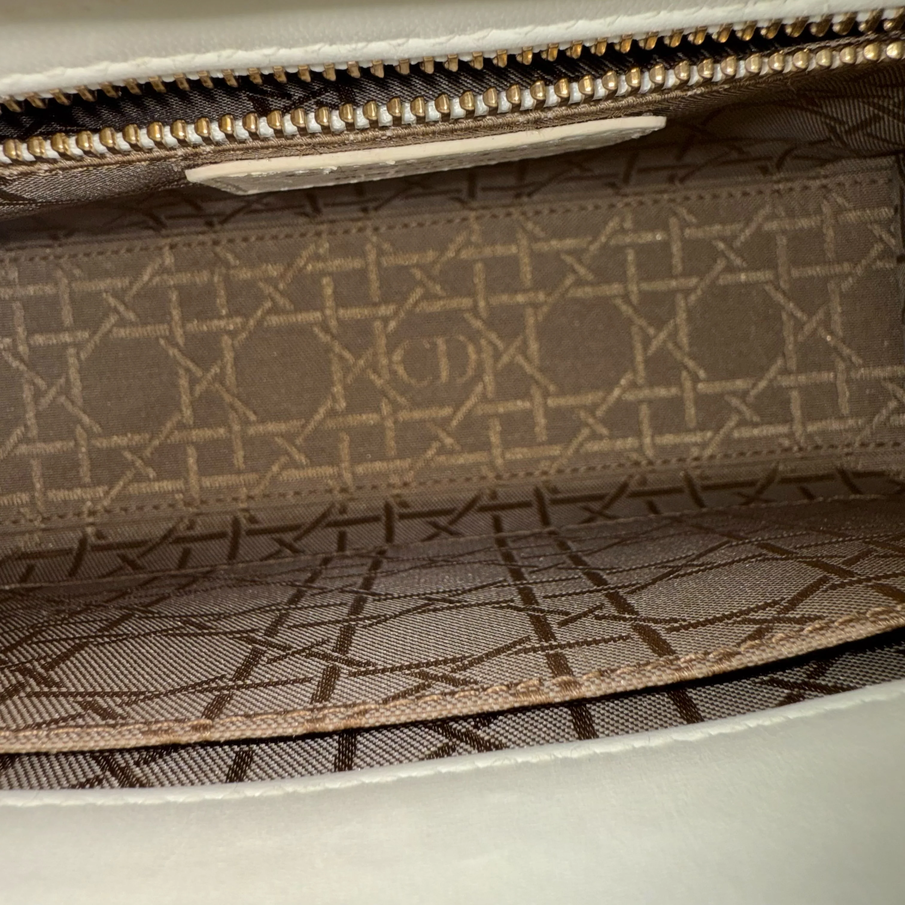 Dior MyABC Lady Small - Cannage Lambskin White Gold Hardware